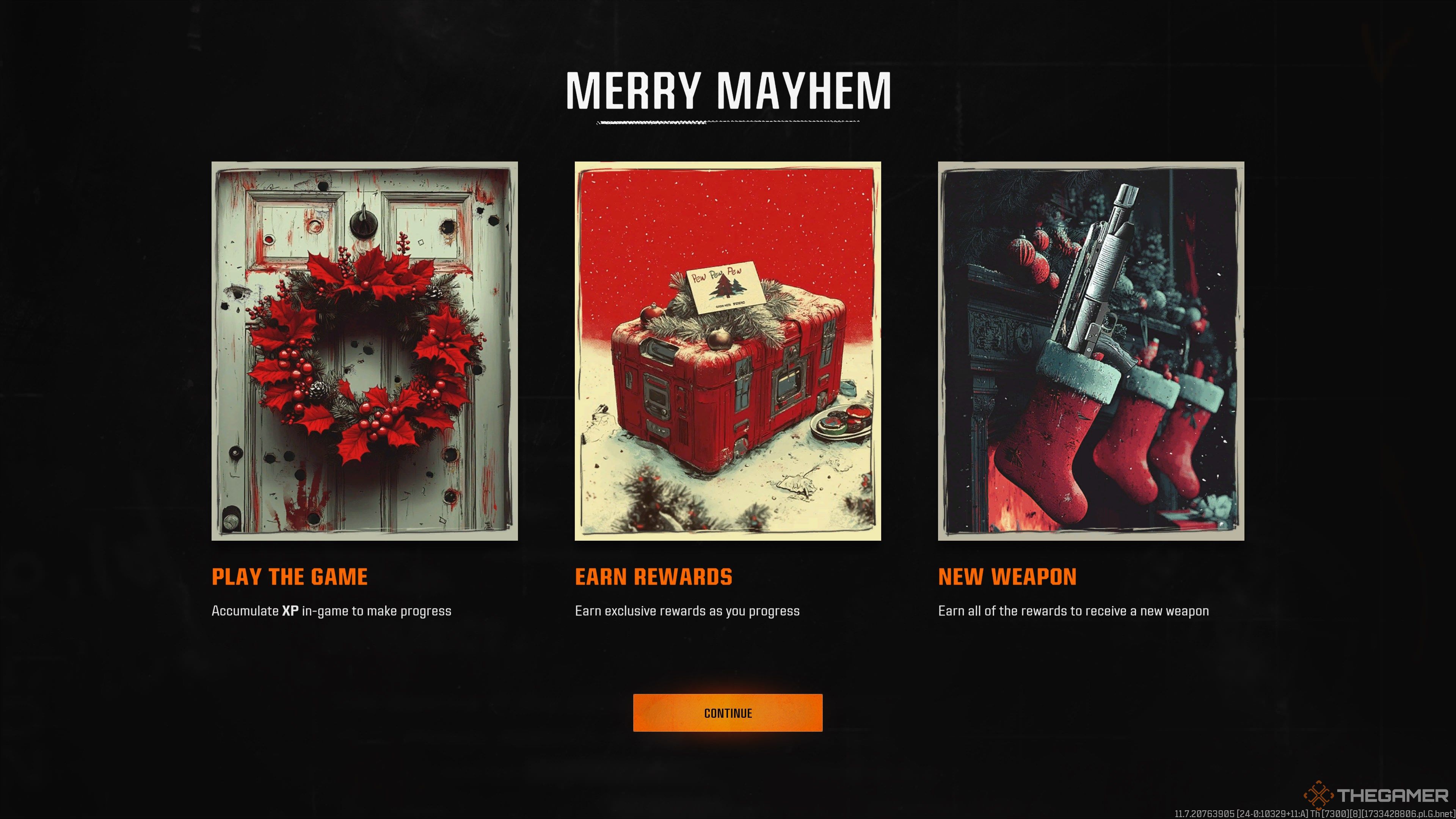 Black Ops 6 Merry Mayhem Tip Menu