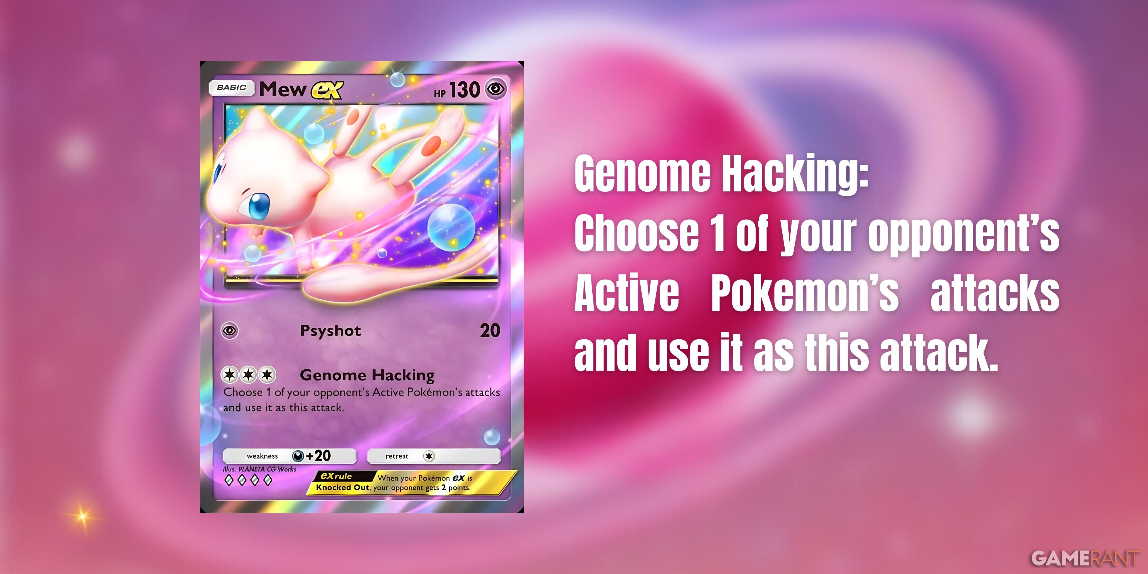 mew ex description in pokemon tcg pocket.