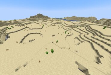 Minecraft Player Builds Incredible Desert Temple in the Game