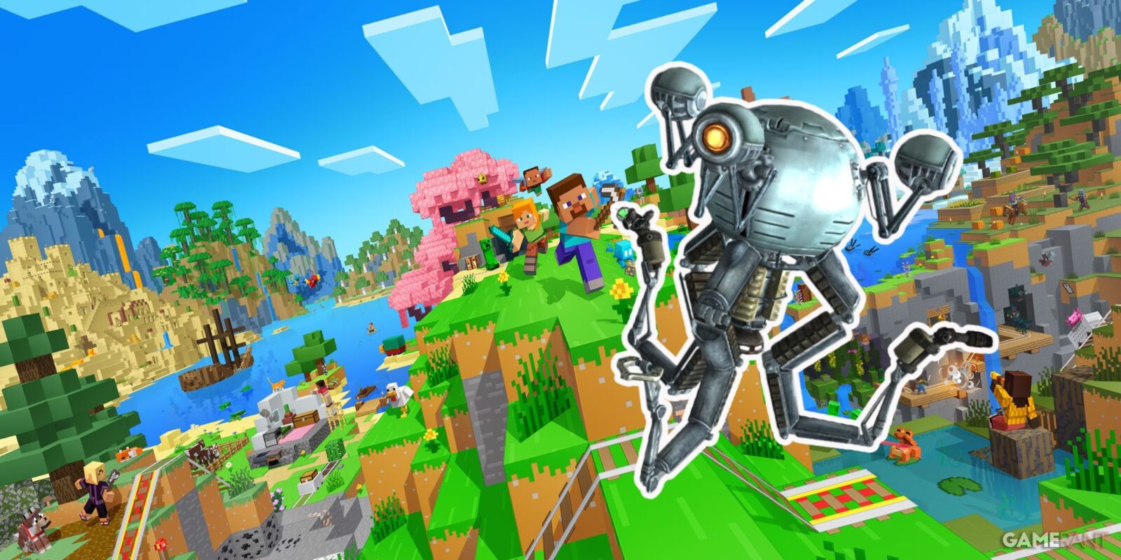 Minecraft Player Mods Mister Handy Robots Into The Game