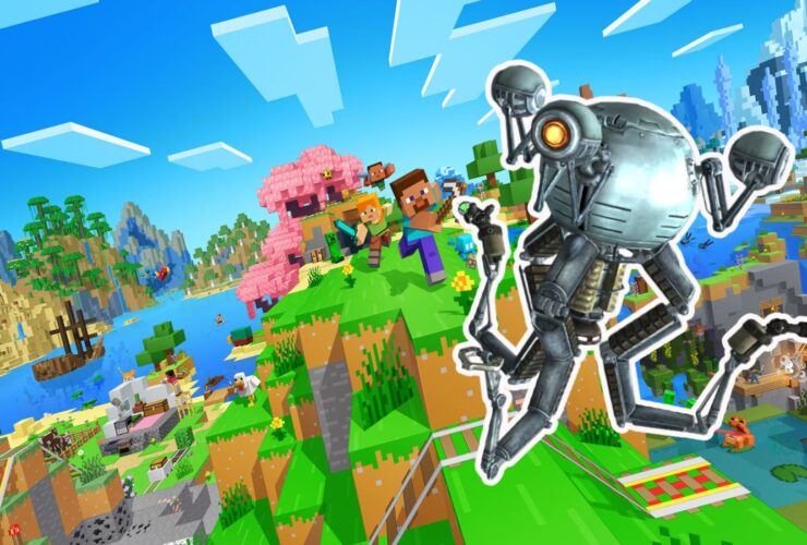 Minecraft Player Mods Mister Handy Robots Into The Game