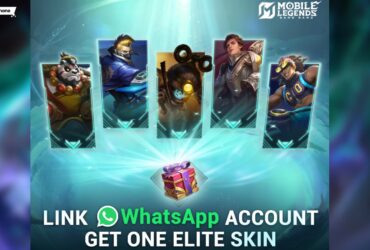 Mobile Legends: Bang Bang Link WhatsApp account to get free elite skin Cover