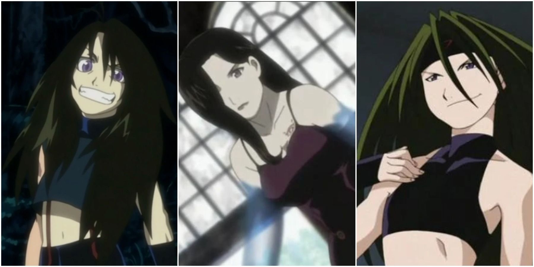 Wrath, Sloth, and Envy in Fullmetal Alchemist