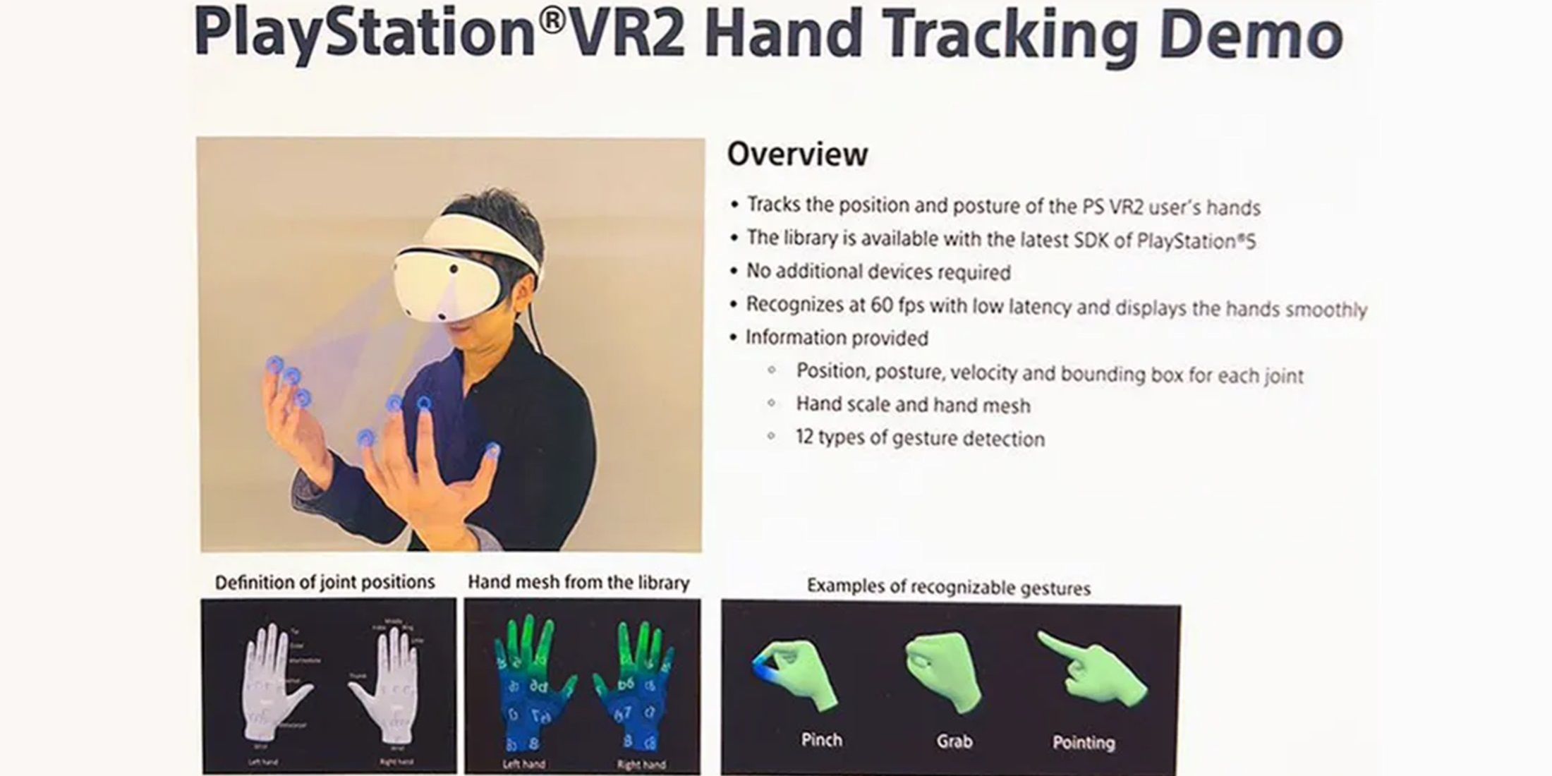 PSVR 2 Hand Tracking Instructions