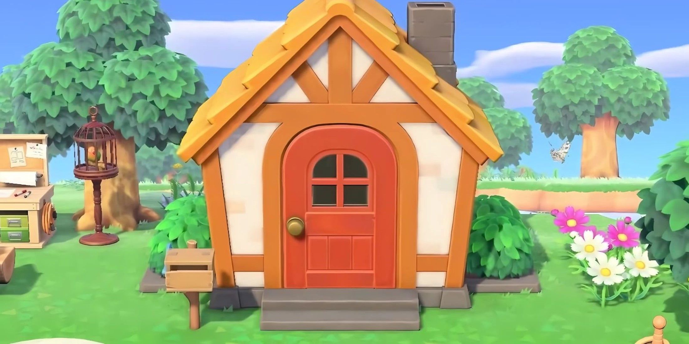 Animal Crossing: New Horizons Minecraft house