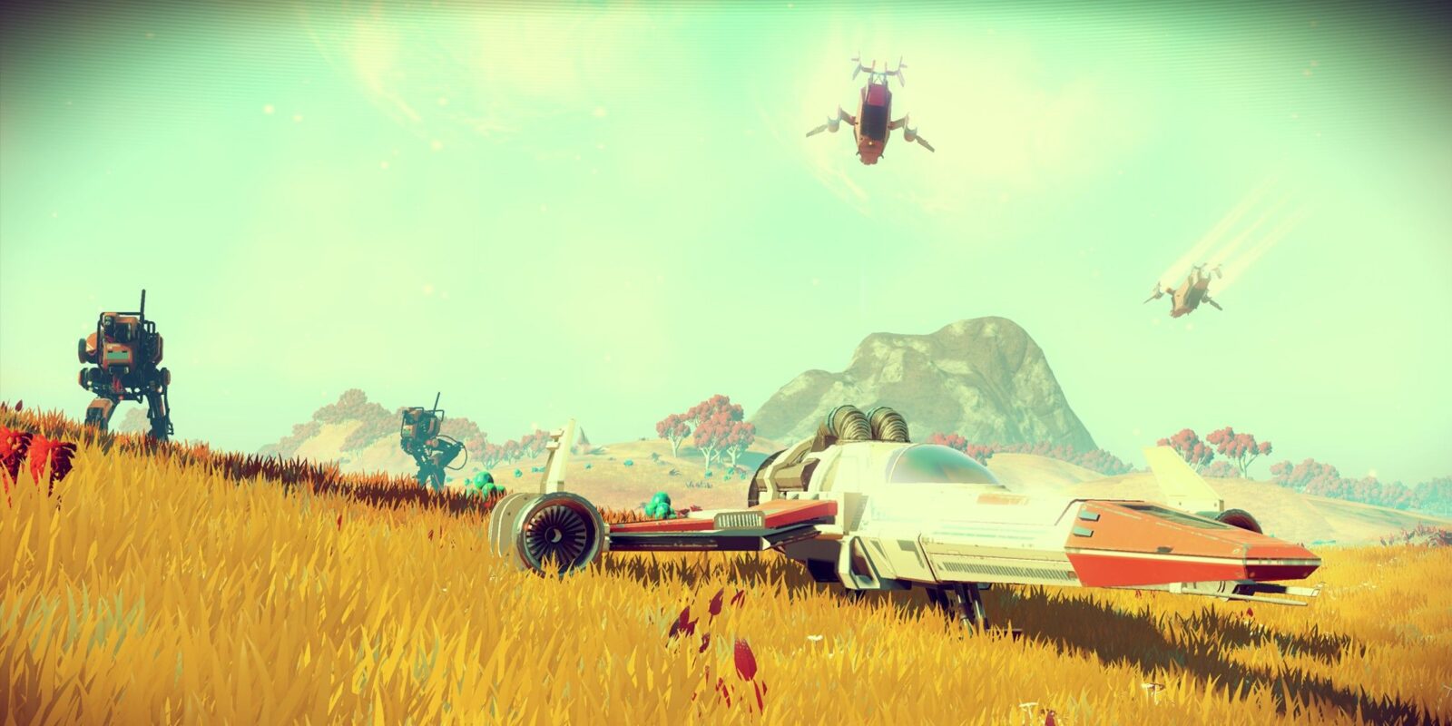 No Man's Sky Player Finds Gorgeous 'Home' Planet