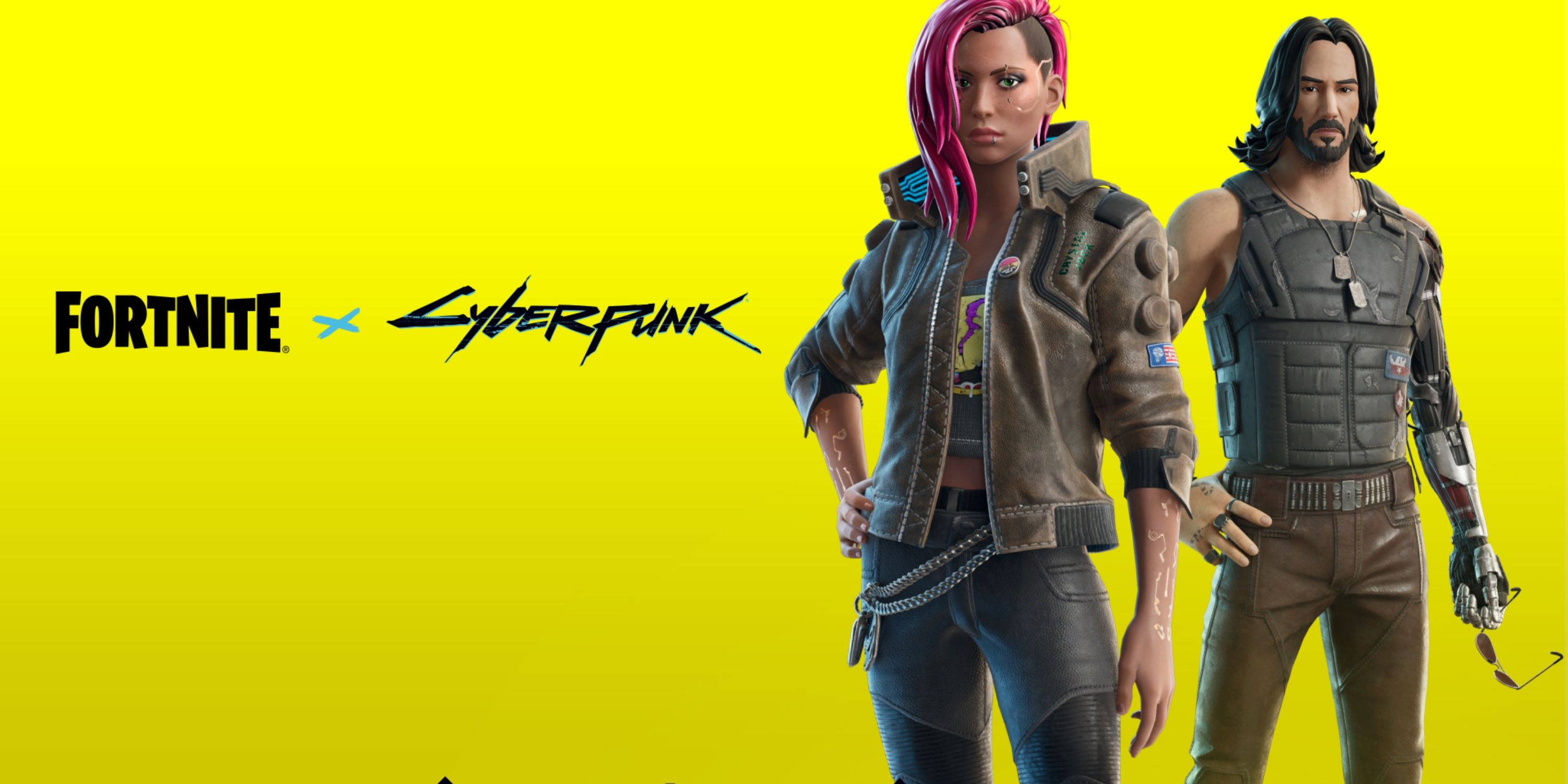 cyberpunk x fortnite collab