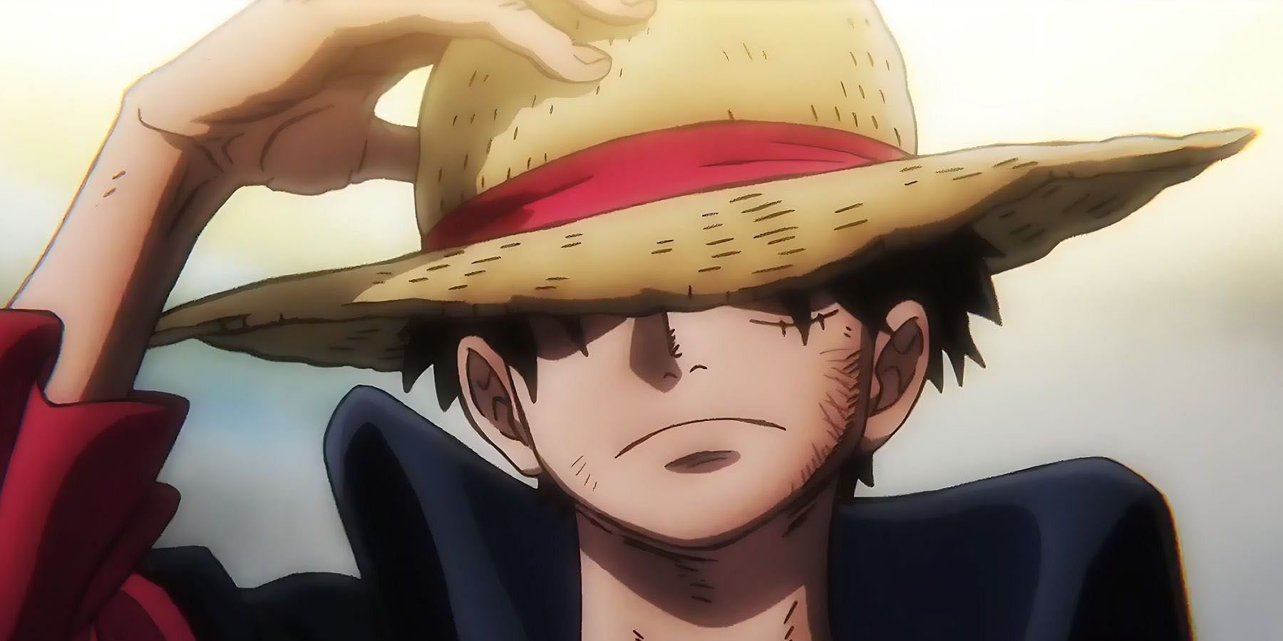 one piece luffy sad hat