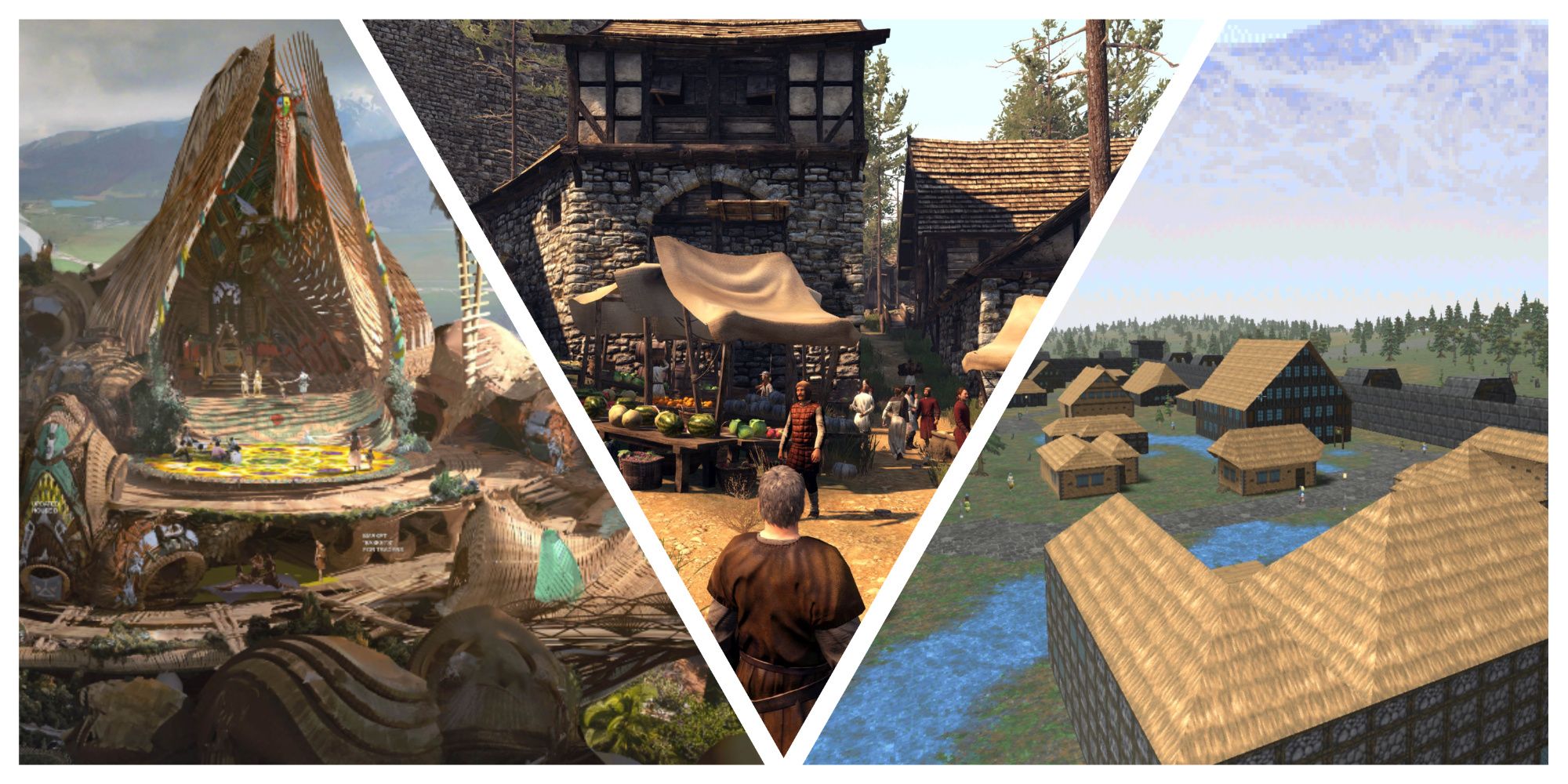 Open-World Games With The Most Cities And Towns, Ranked horizon forbidden west mount and blade daggerfall