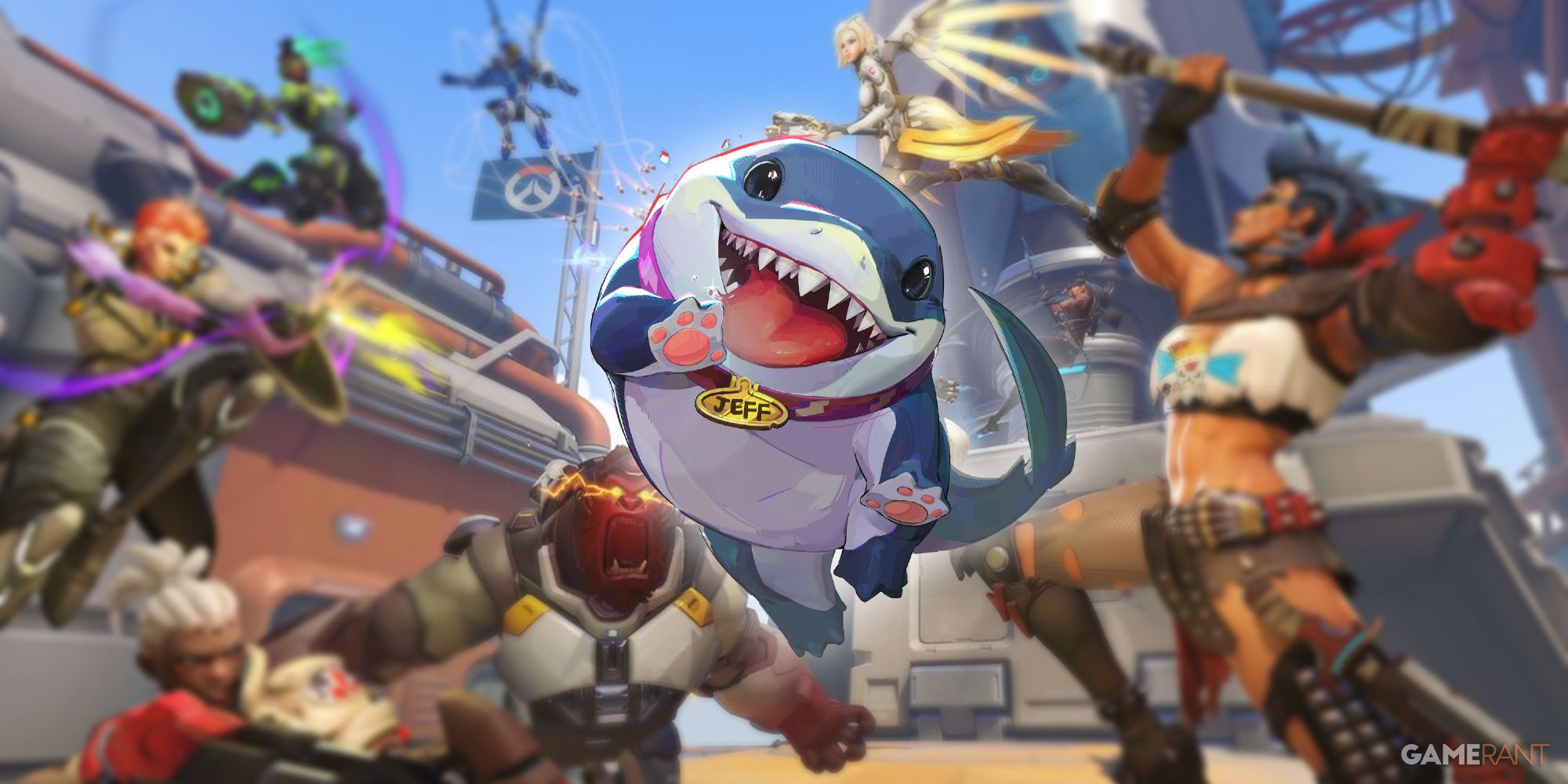 Overwatch 2 Marvel Rivals Jeff Shark