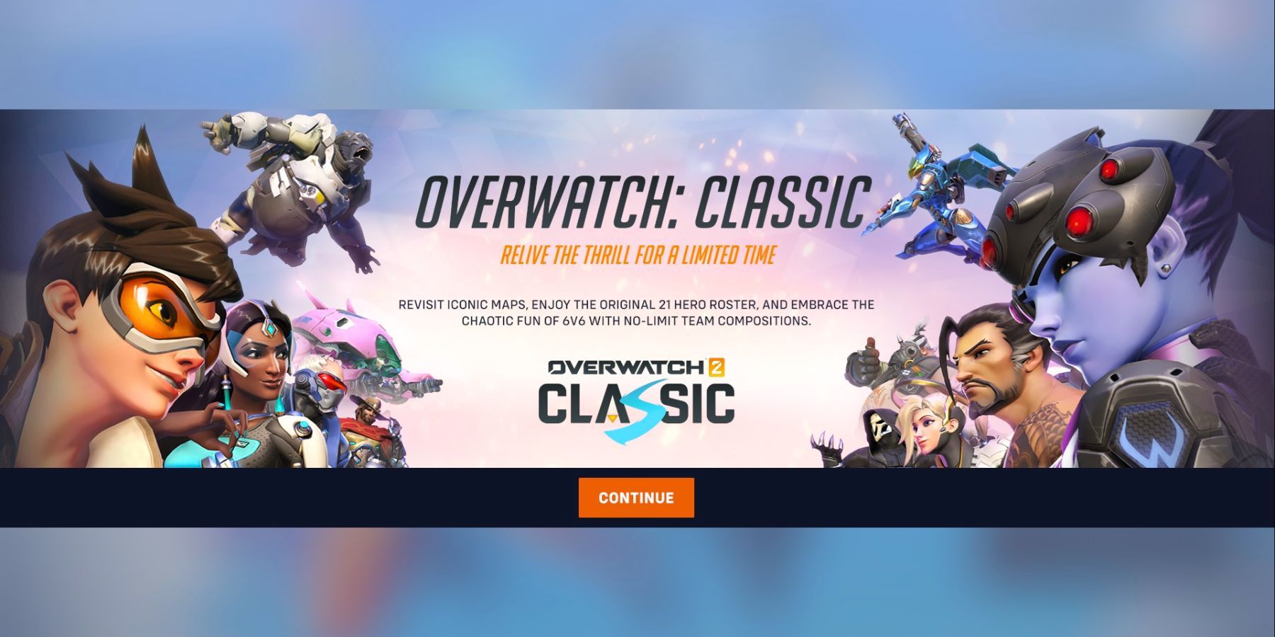 Overwatch Classic In-Game Banner