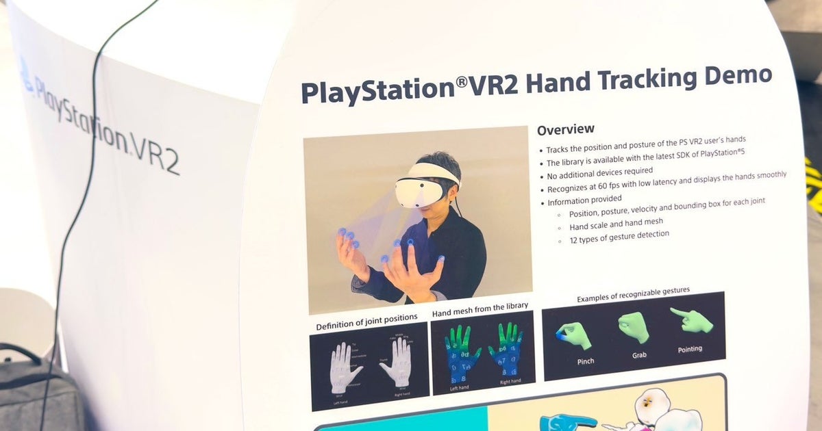 PSVR2 now has ability for controller-free hand tracking