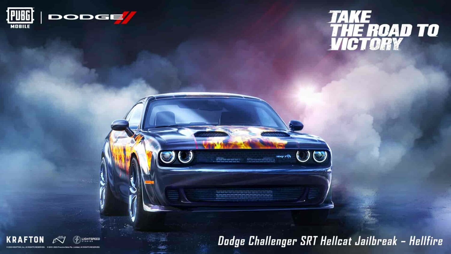 Dodge Challenger SRT Hellcat Jailbreak Hellfire