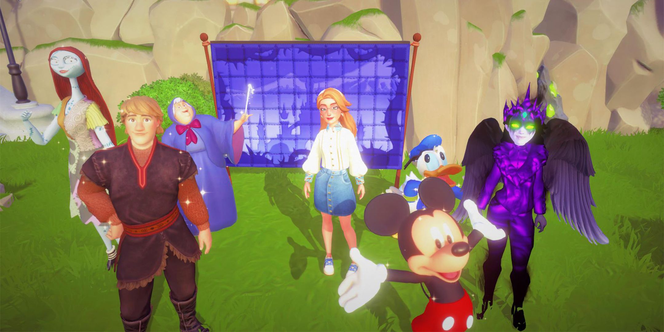 patchwork party quest in disney dreamlight valley