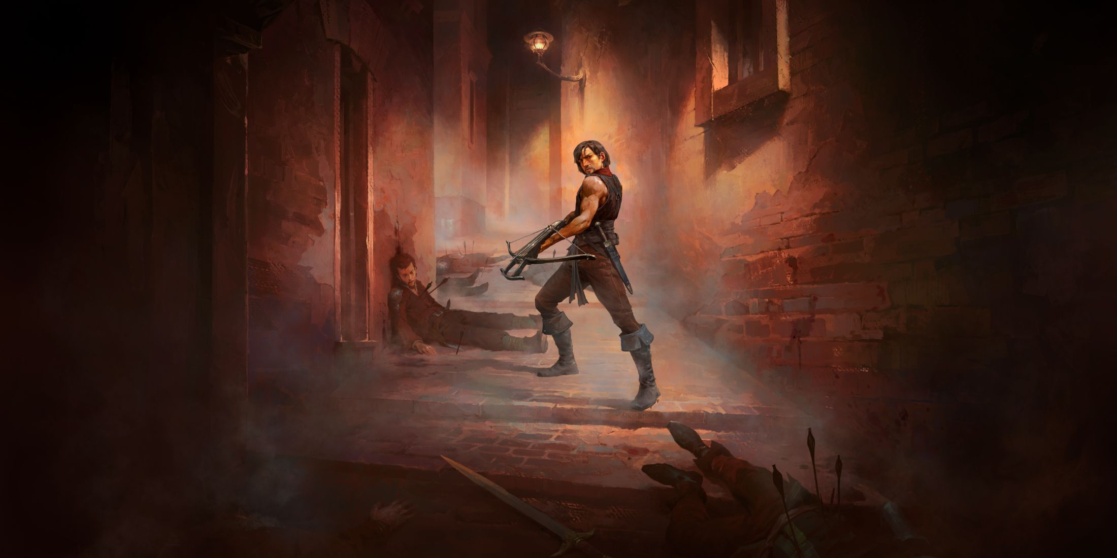 Concept Art for the Mercenary class in Path of Exile 2