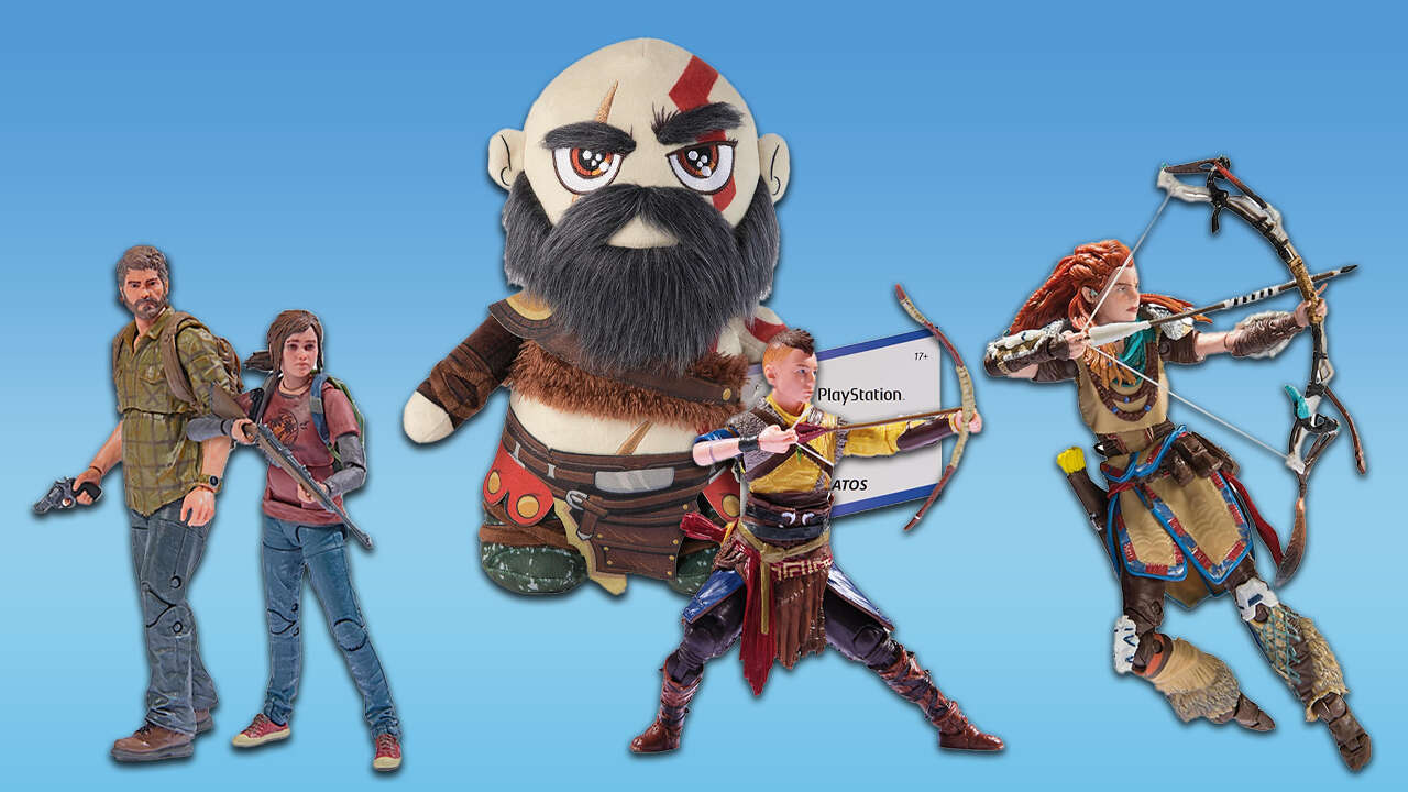 PlayStation Action Figures And Plushies Hit New Low Prices - Kratos Plush Has Textured Beard