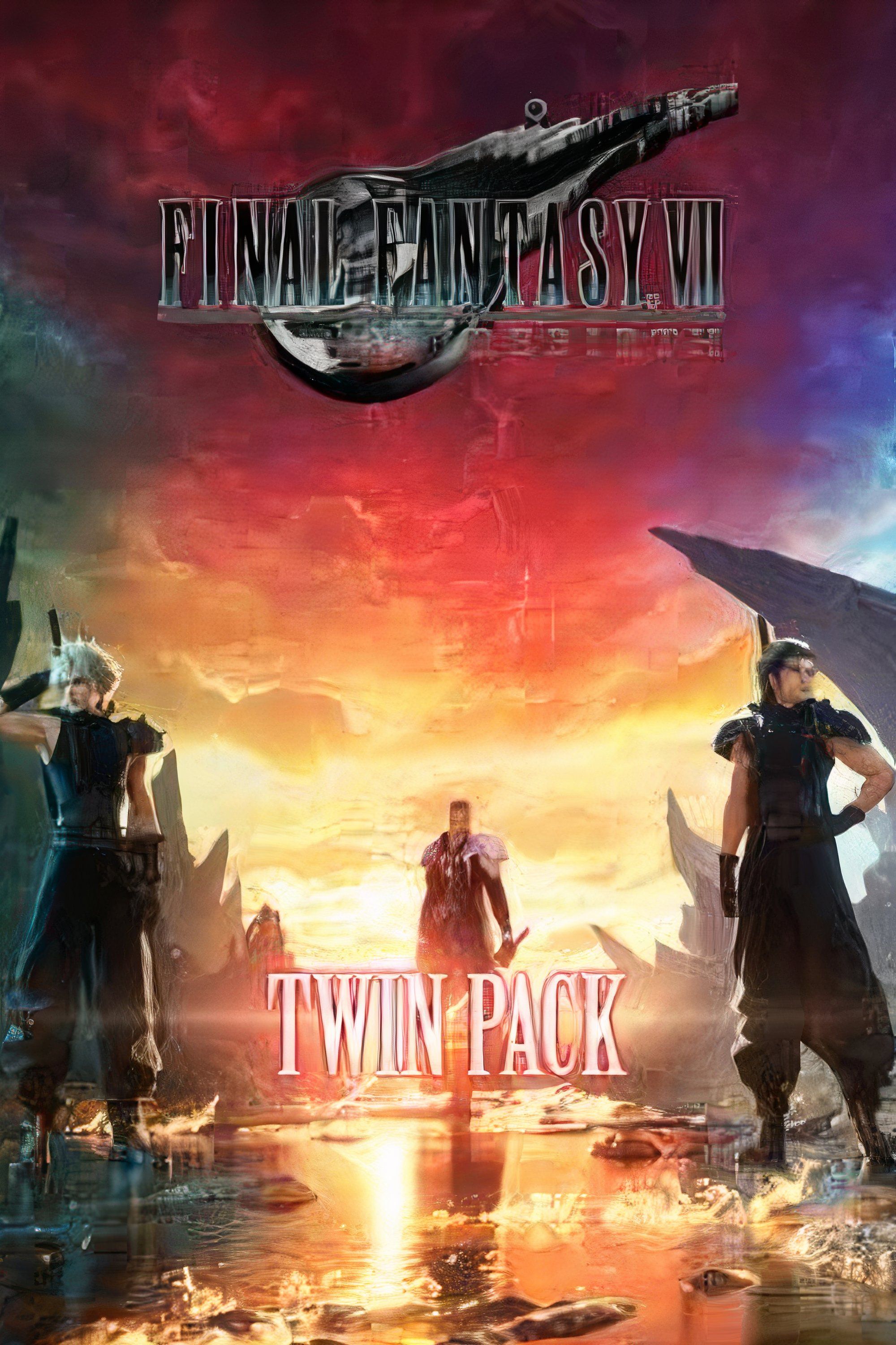 final fantasy 7 remake rebirth twin pack cover art.