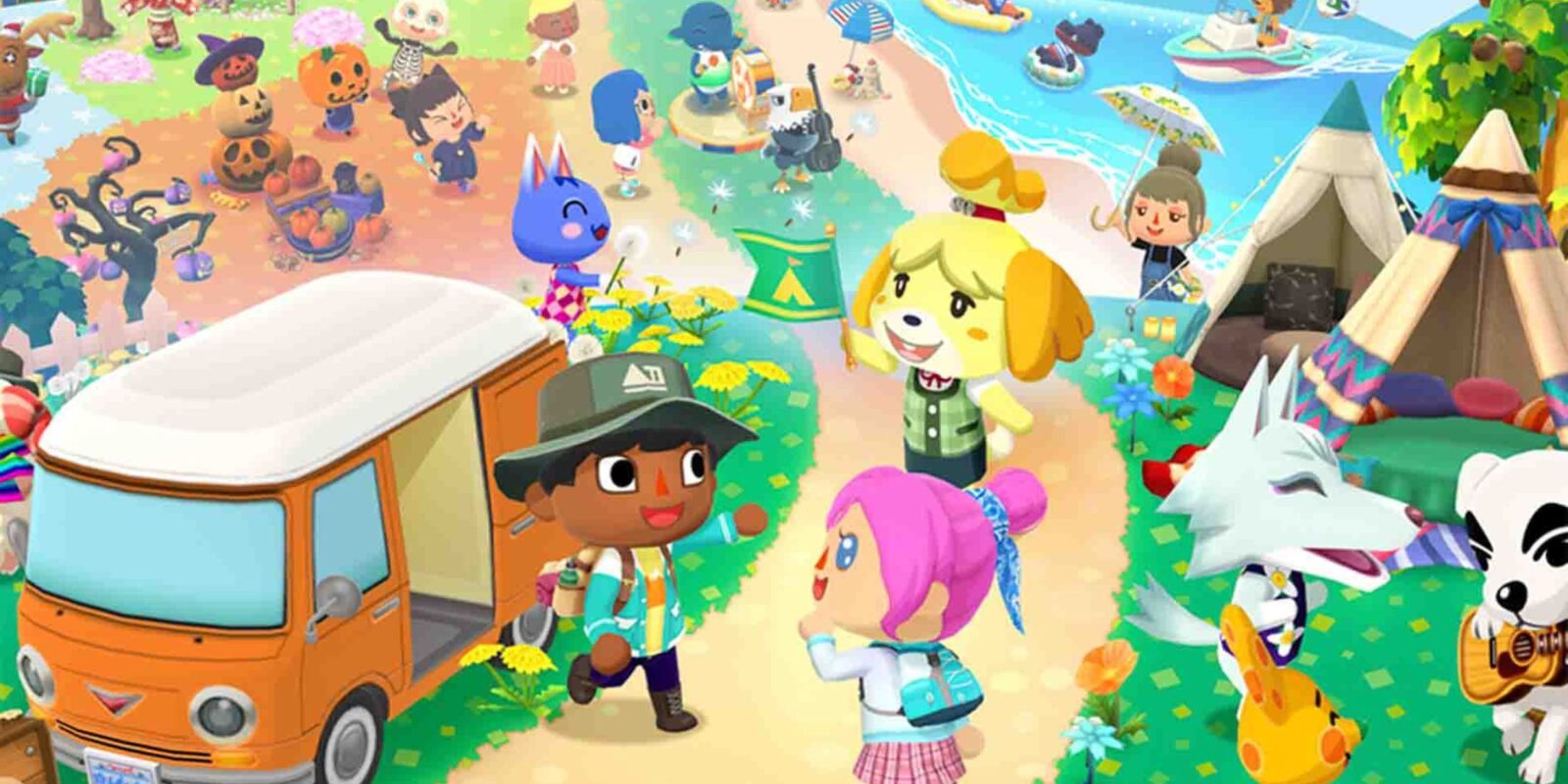 Pocket Camp Shows Items Coming in January 2025