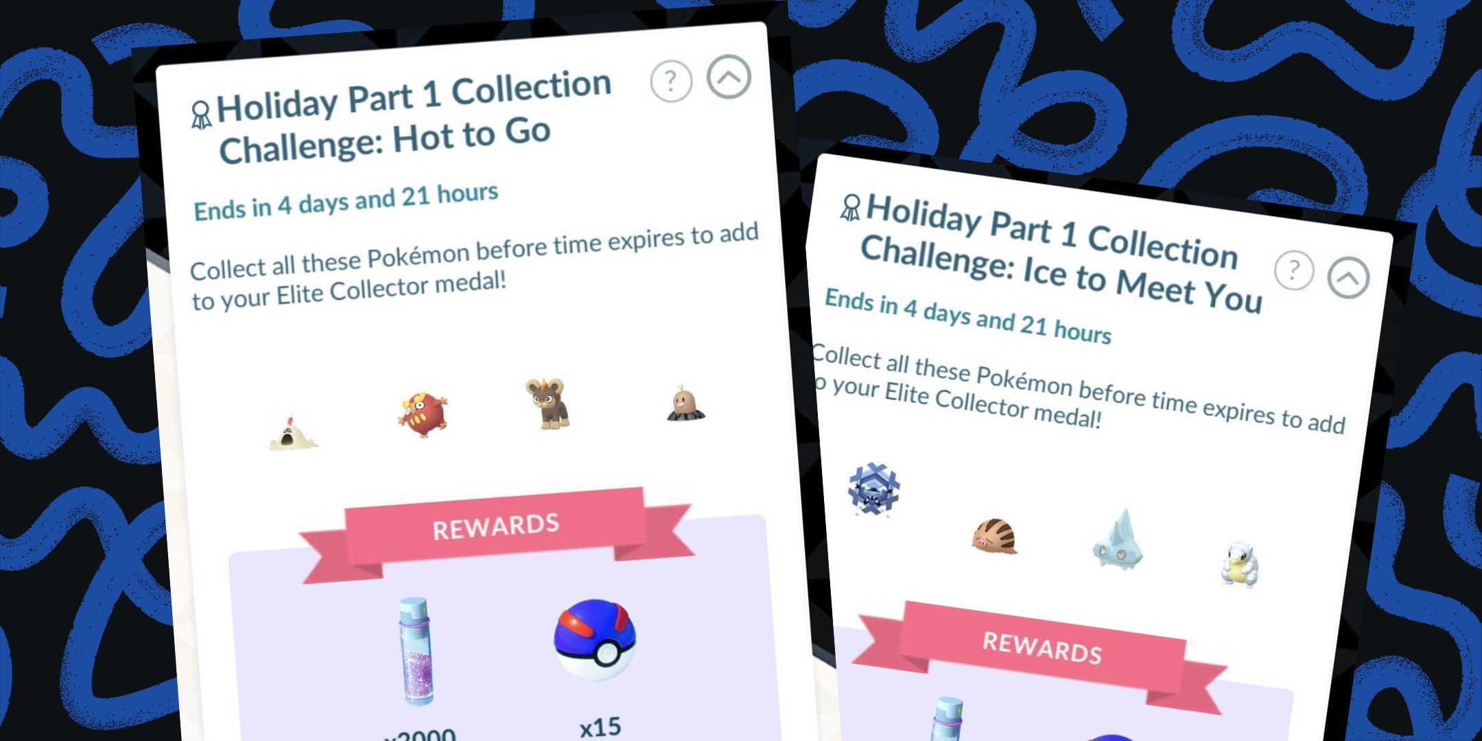 Pokemon Go challenges called Hot to Go and Ice to Meet You, referencing Chappell Roan and Mr Freeze from Batman and Robin.