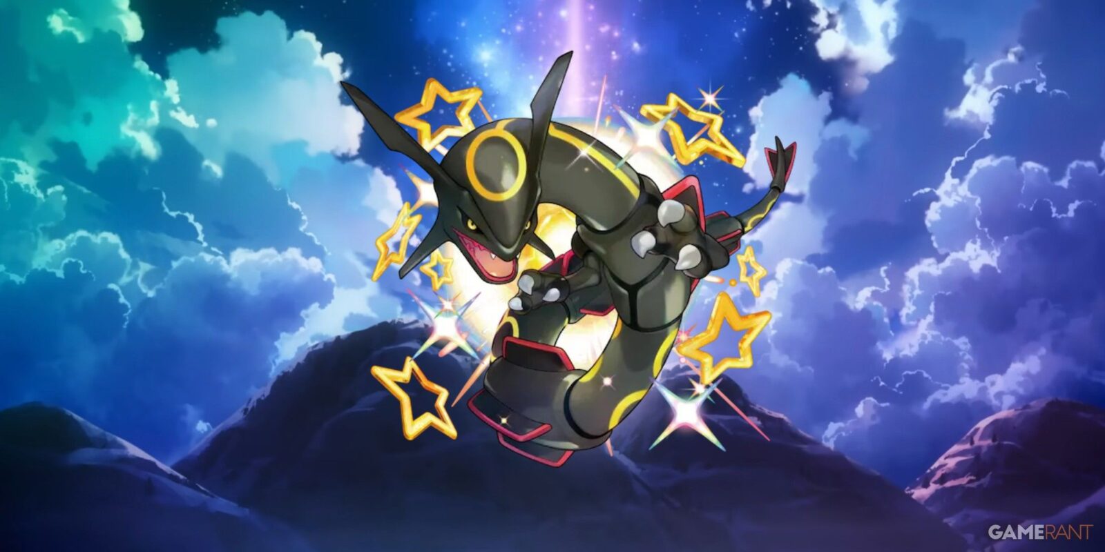 Pokemon Scarlet and Violet Launch Highly-Anticipated Shiny Rayquaza Raid