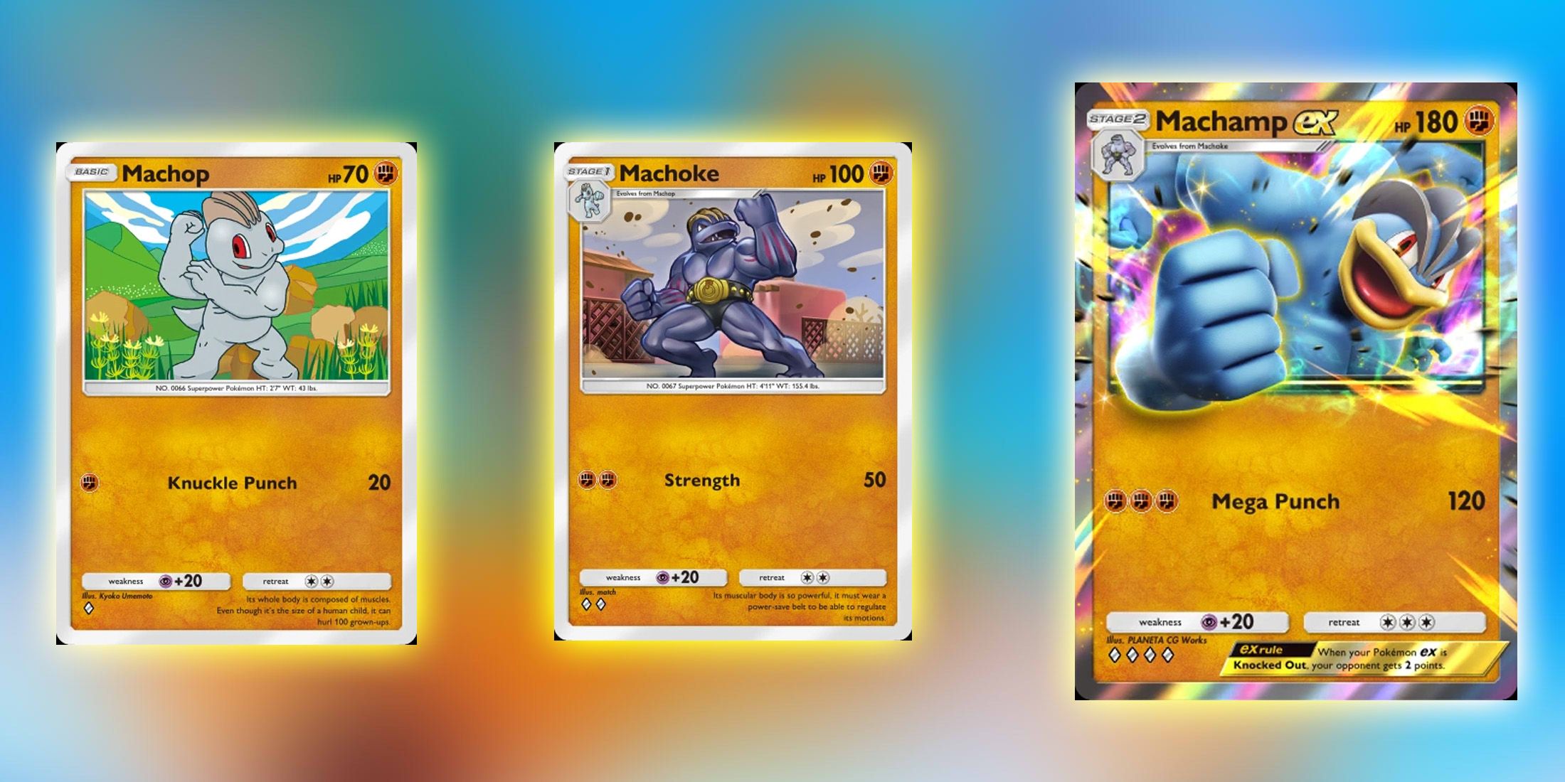 pokemon tcg machop machoke machamp