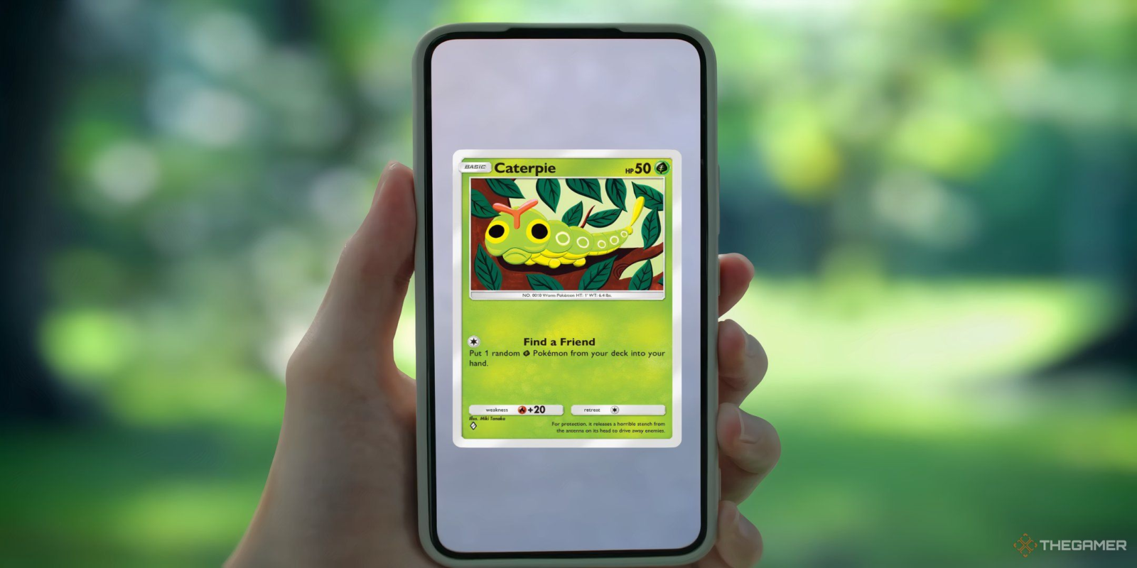 Pokemon TCG Pocket Player Defiantly Draws Battle Using Only Caterpie