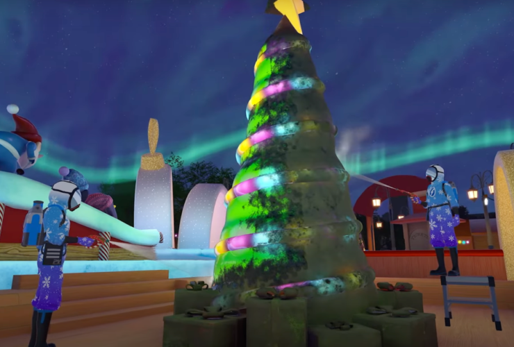 PowerWash Sim wants to put you in the festive mood with this free Christmas update