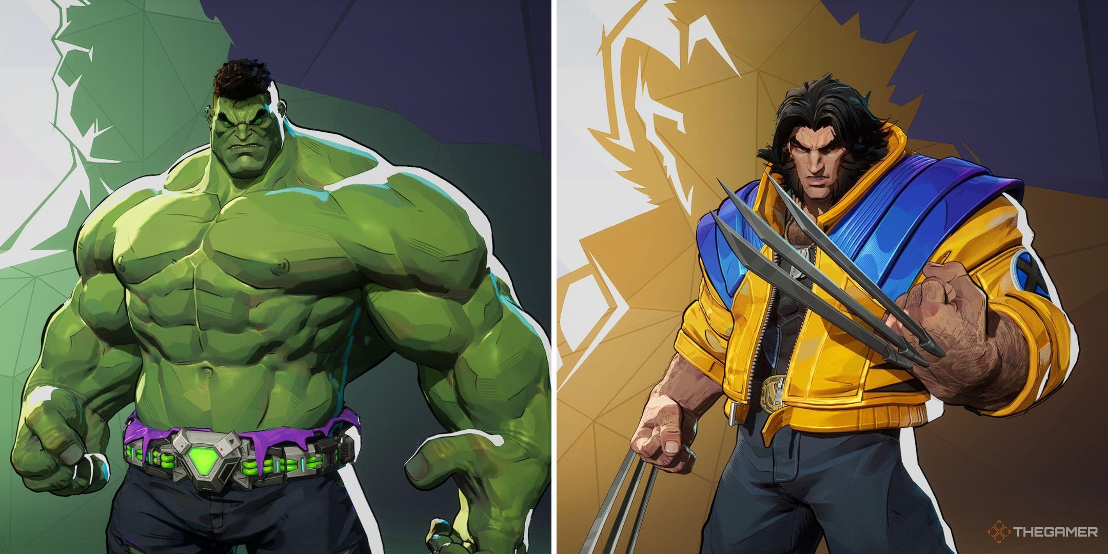 Hulk and Wolverine from Marvel Rivals.