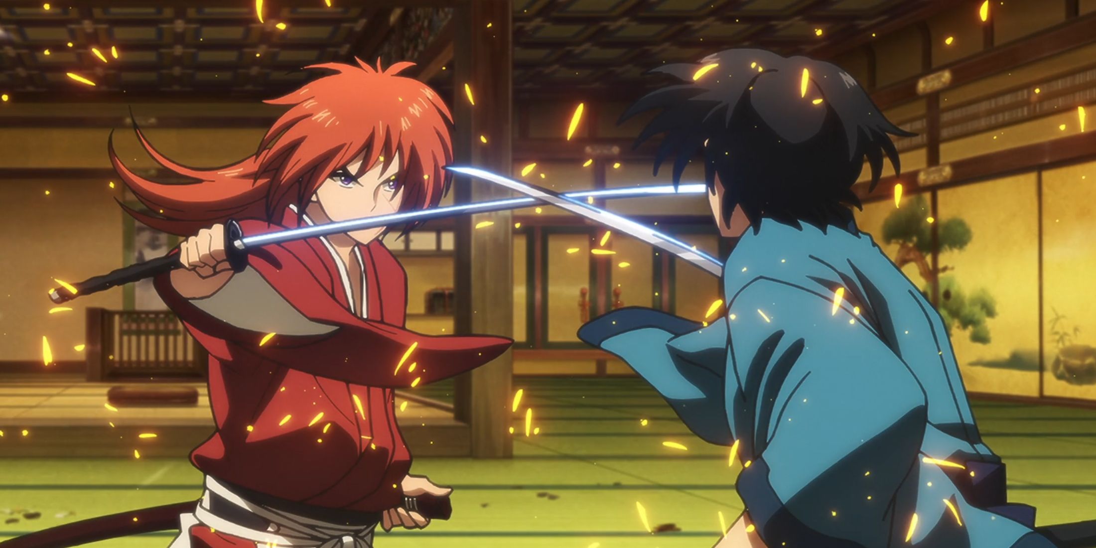 Rurouni Kenshin Kyoto Disturbance episode 4 kenshin vs soujirou seta