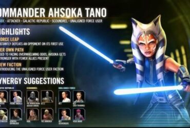 SWGoH: Galactic Legend Ahsoka Tano Kit Reveal: Abilities, Strategy & Tips