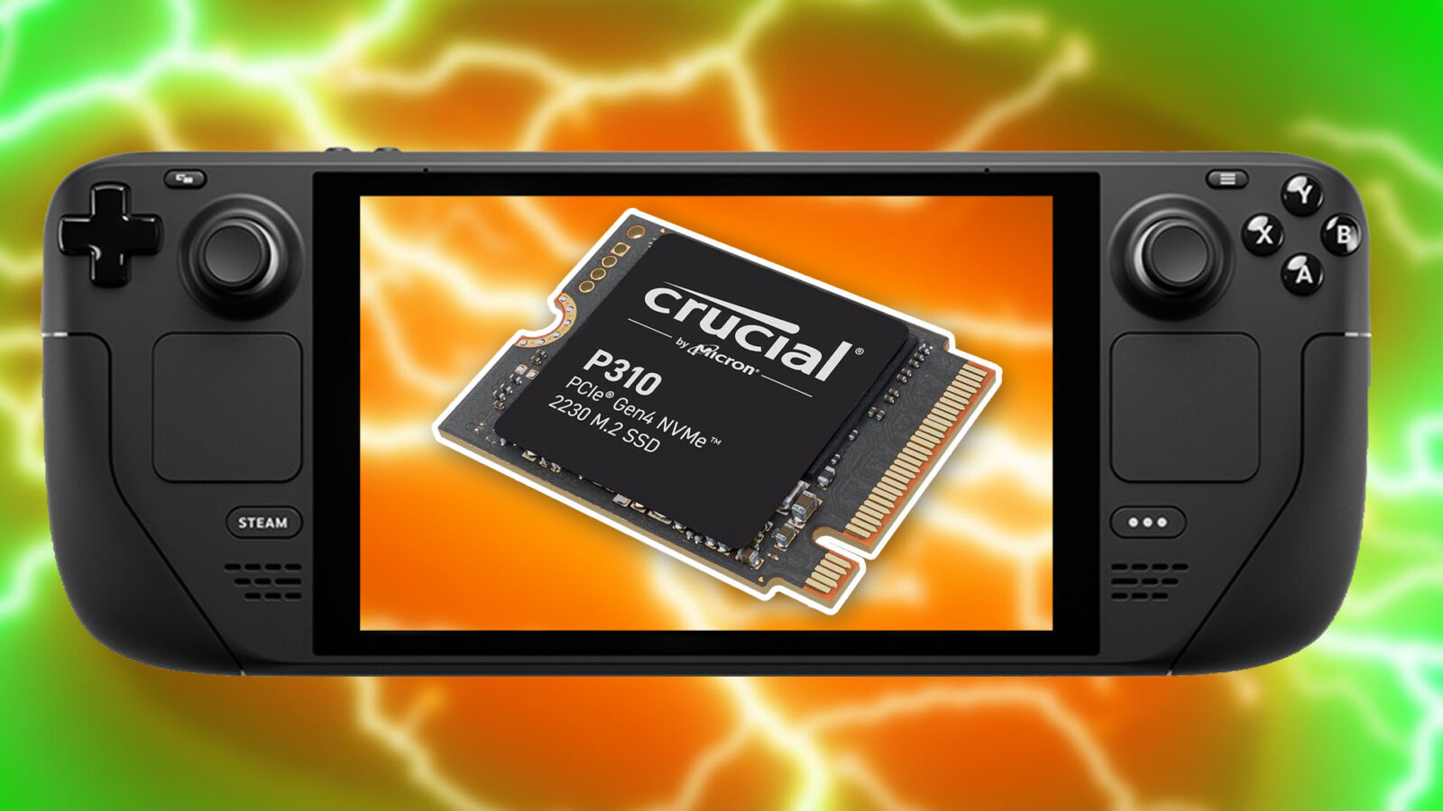 Save 47% on this 2TB Steam Deck gaming SSD deal from Crucial this Cyber Monday