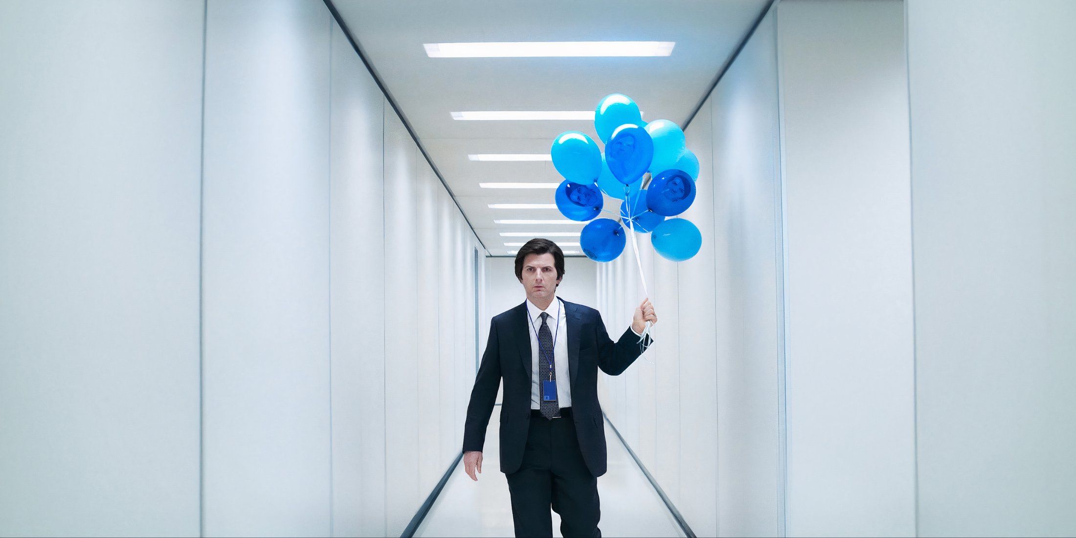 severance season 2 mark with balloons