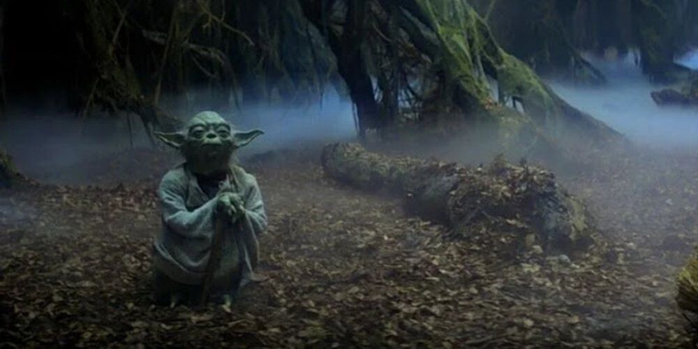 yoda on dagobah