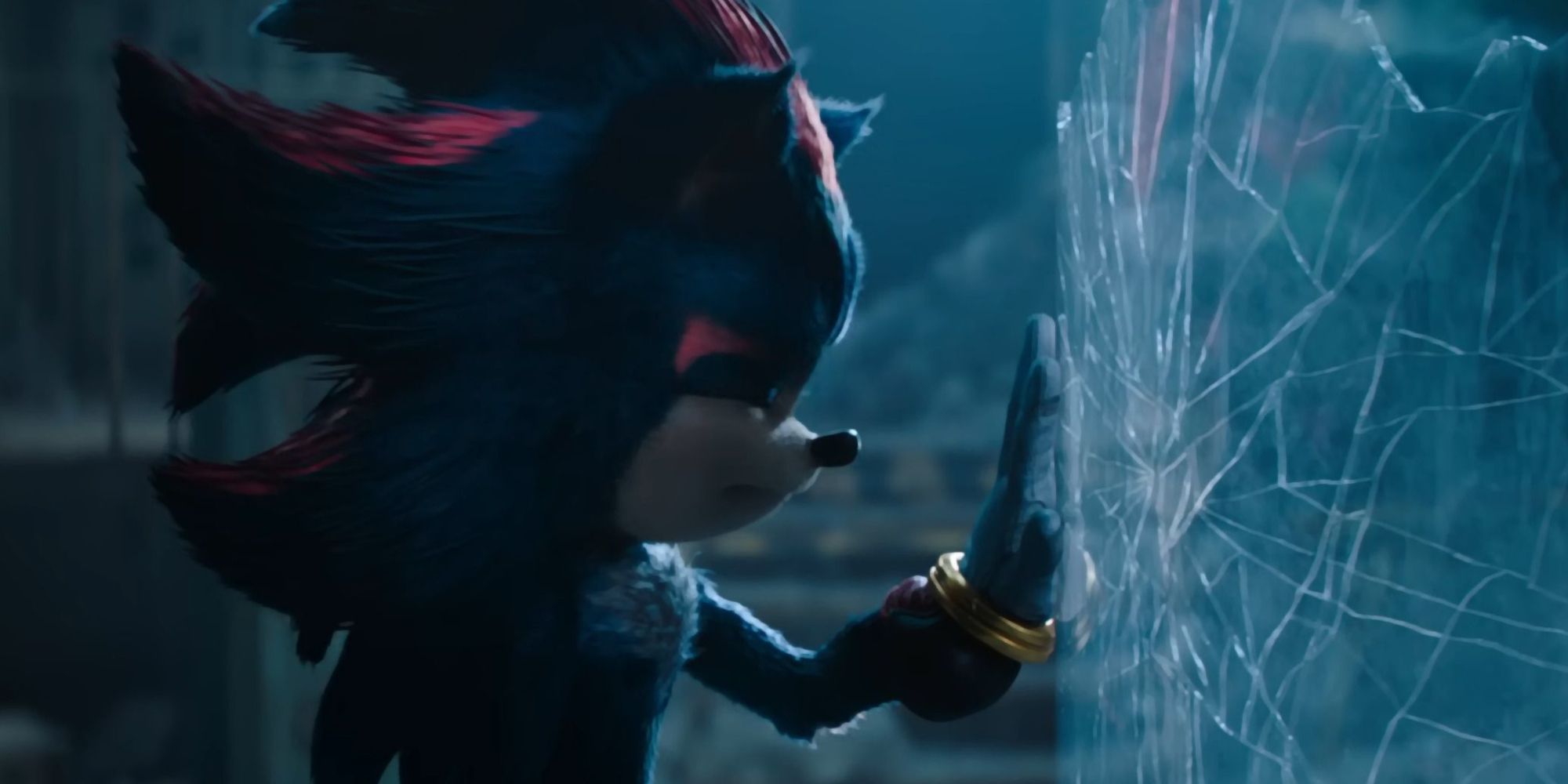 Image of Shadow in the trailer for Sonic the Hedgehog 3