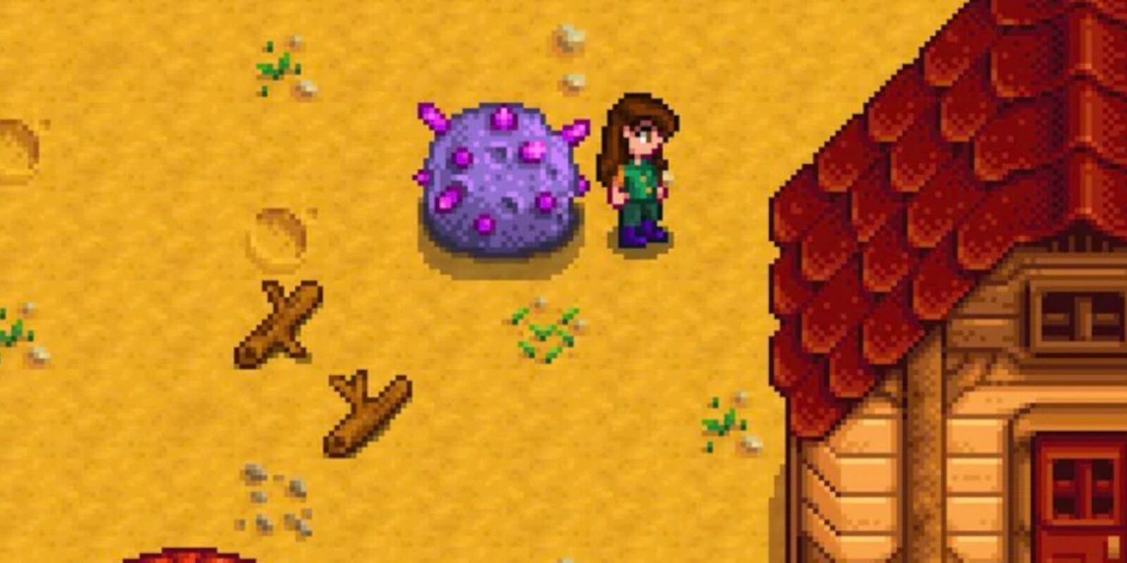 Stardew Valley Player Finds Meteorite In a Terrible Spot