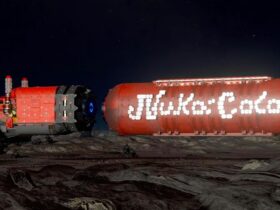 Starfield Fan Creates Fallout-Themed Nuka-Cola Spaceship