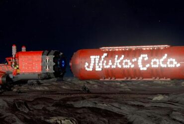 Starfield Fan Creates Fallout-Themed Nuka-Cola Spaceship