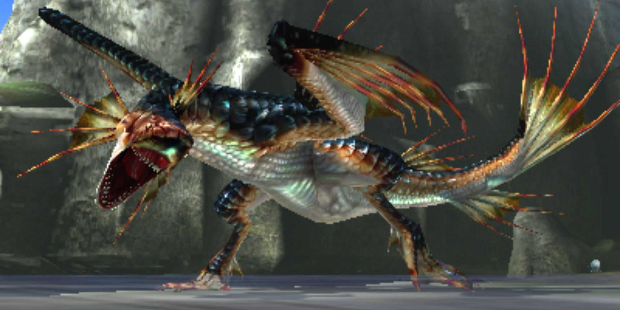 Plesioth in Monster Hunter 3 Ultimate