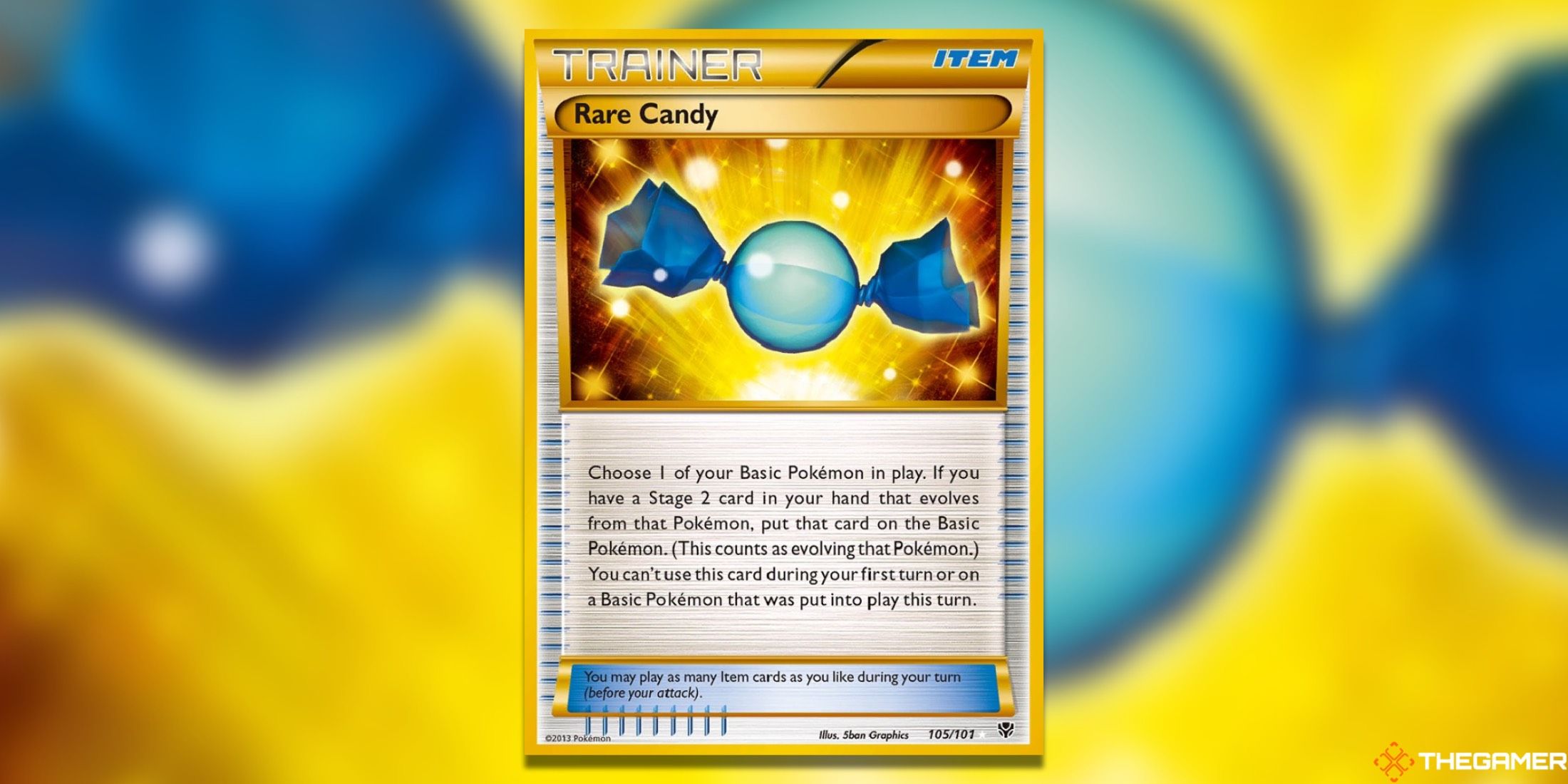 The Plasma Blast Rare Candy in the Pokemon TCG.