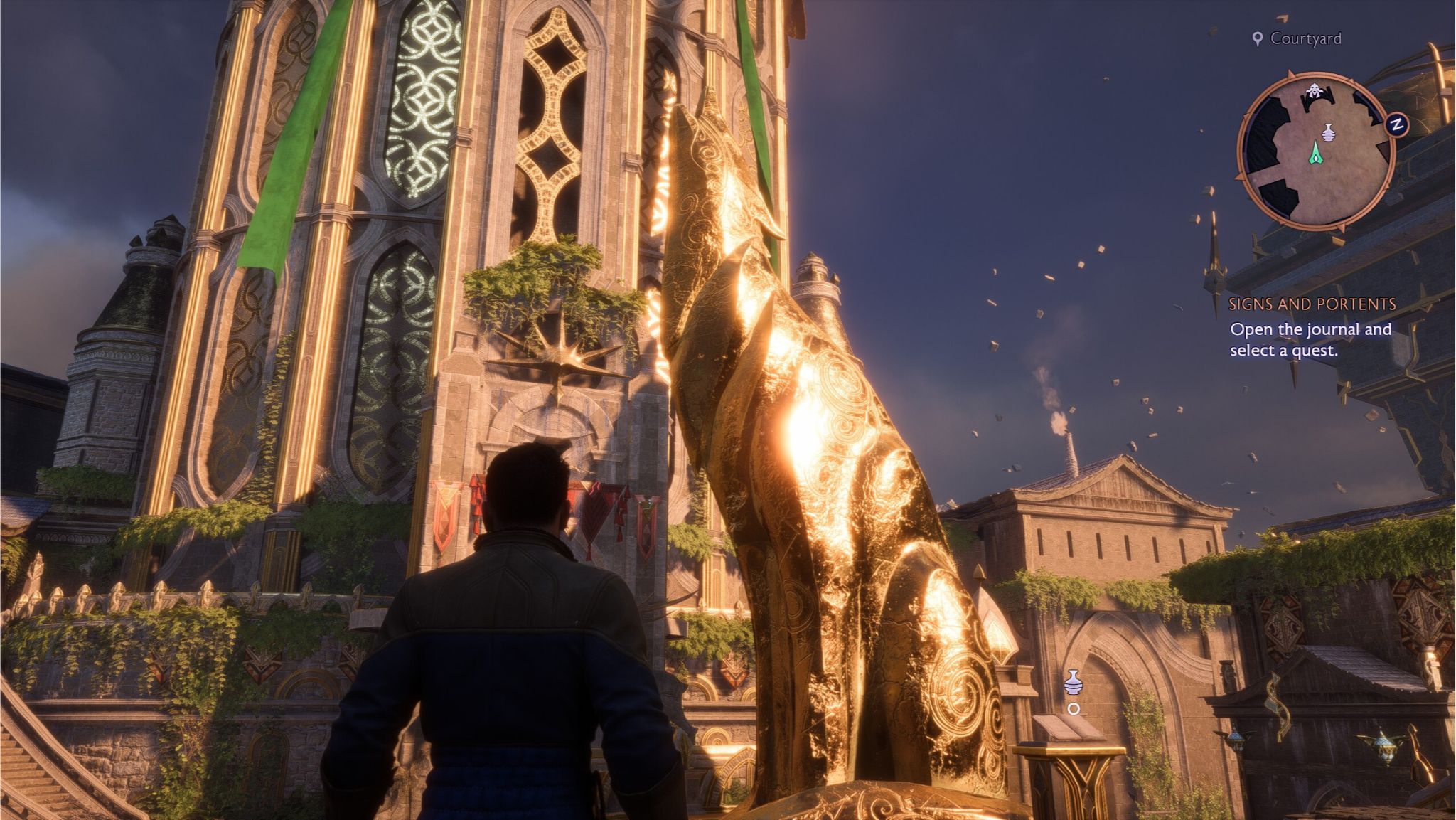 Fen'Harel's Mourning Monument in Dragon Age: The Veilguard.