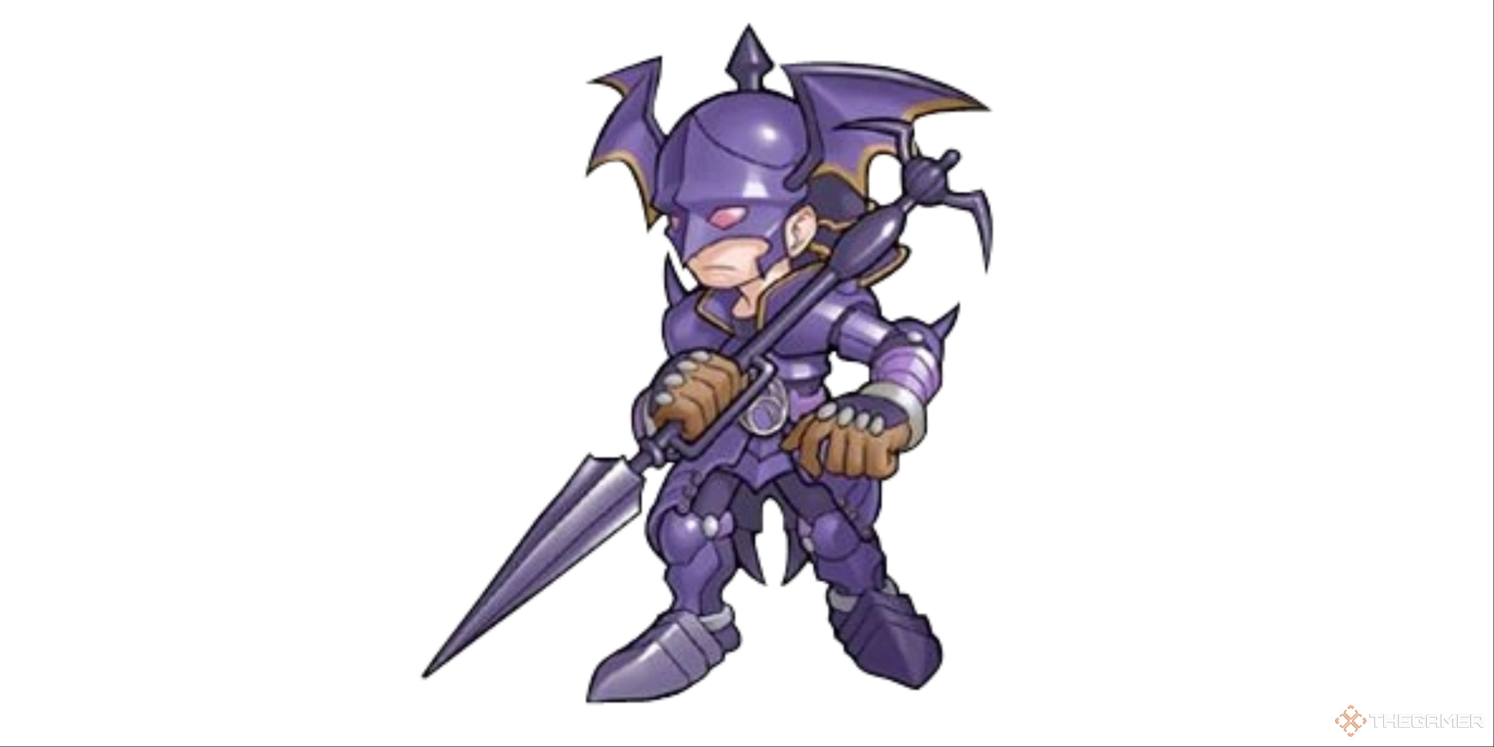 Artwork of Richard Highwind from the Dawn Of Souls version of Final Fantasy 2.