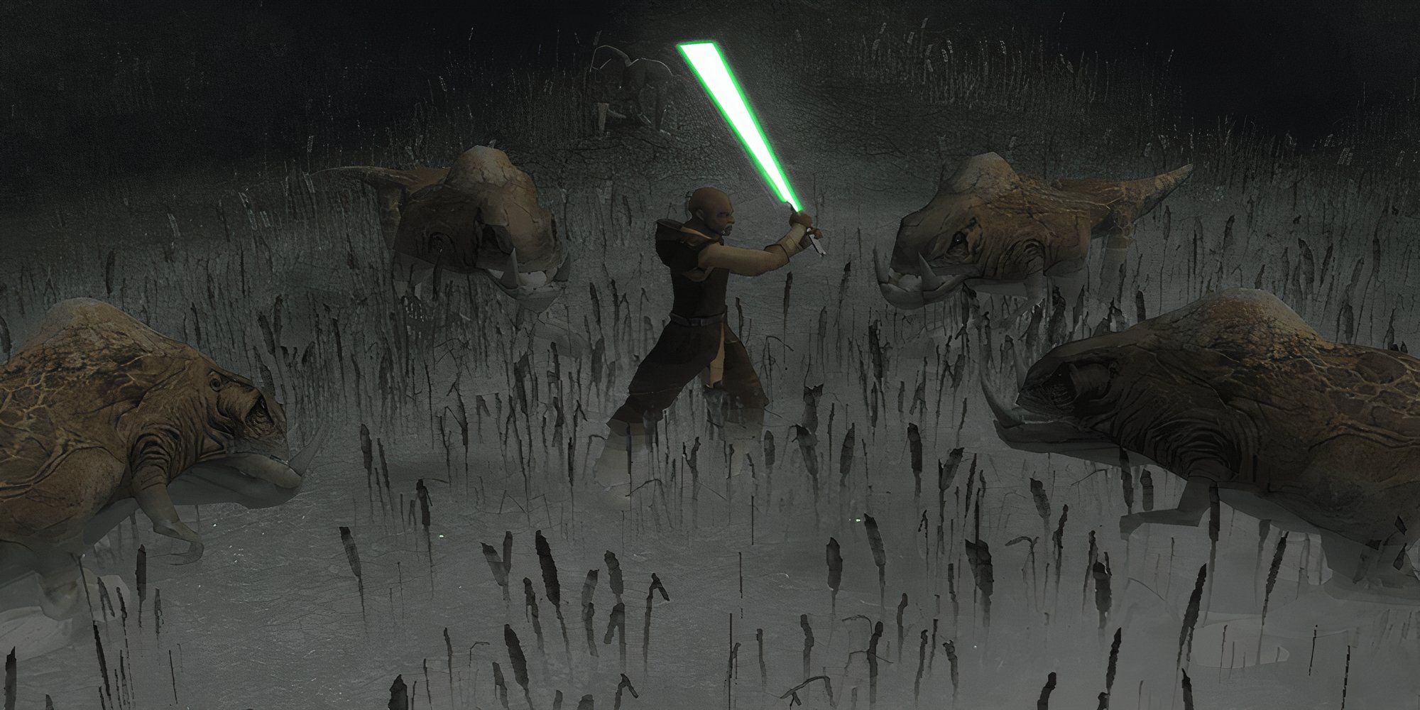 The Shadowlands in Kashyyyk in Star Wars Knights of the Old Republic