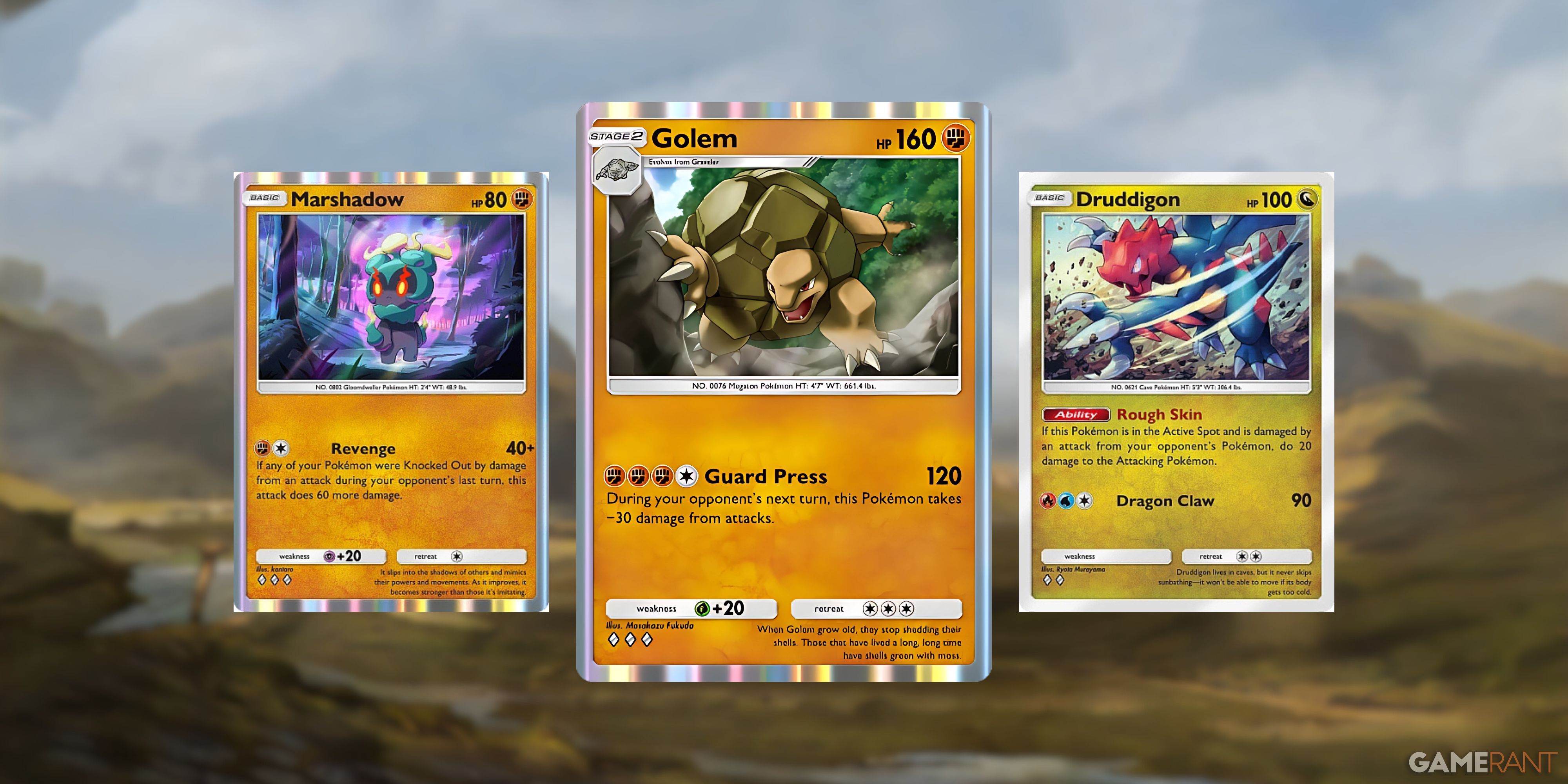 best cards for a golem deck in pokemon tcg pocket.