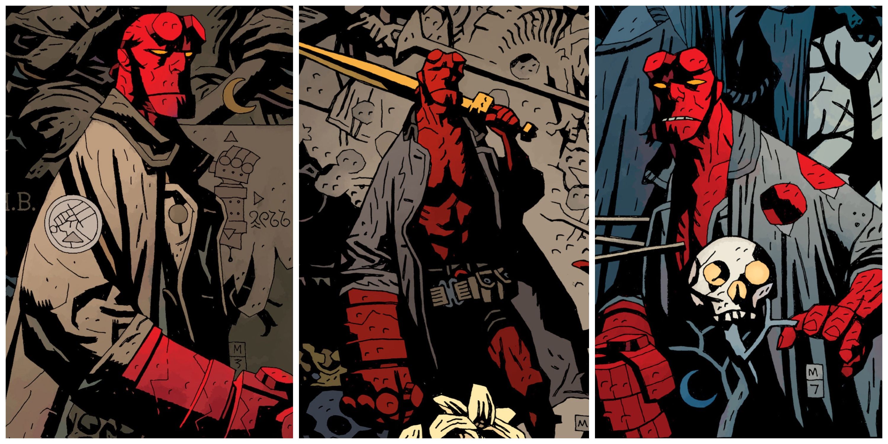 hellboy comic covers