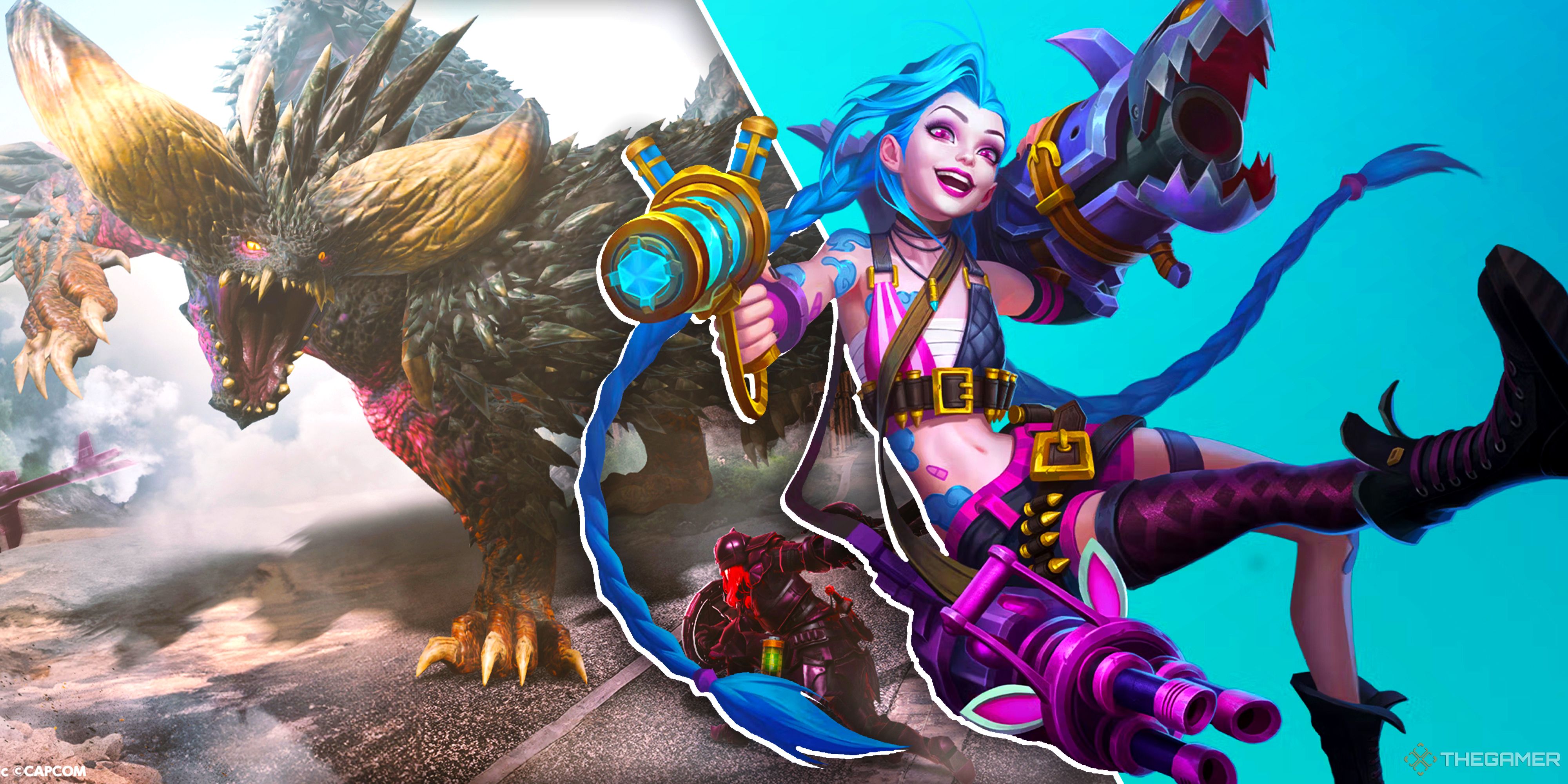 Monster Hunter Now and League Of Legends: Wild Rift.