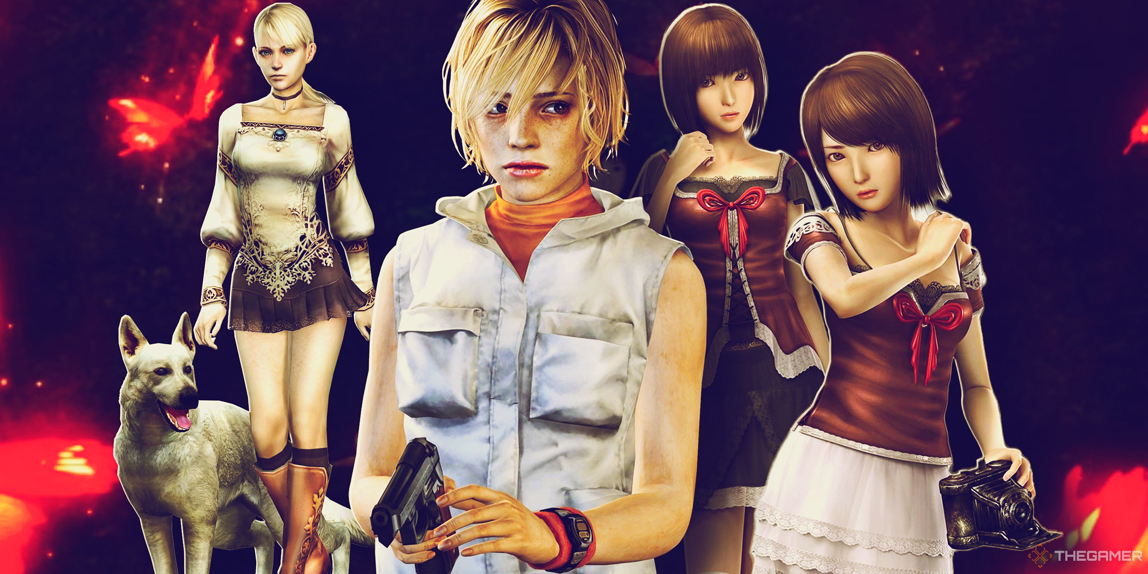 Haunting Ground, Silent Hill 3 and Fatal Frame 2.