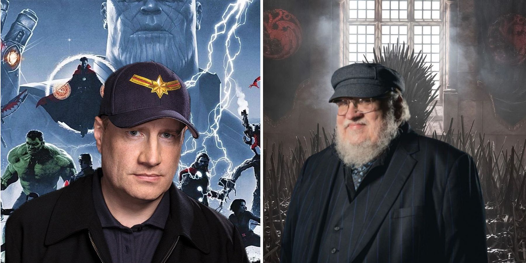 Kevin Feige and George R.R. Martin