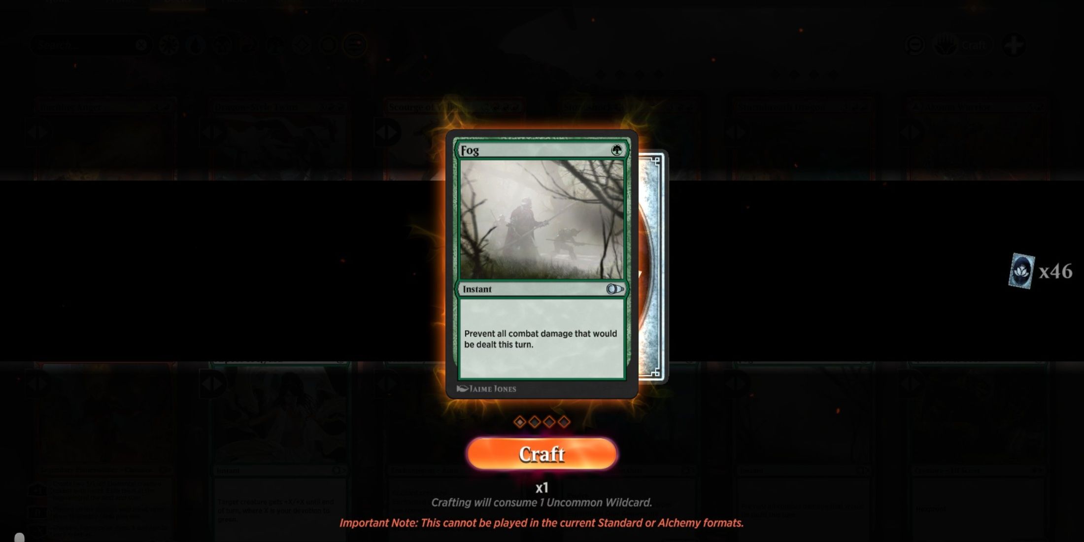 MTGArena Fog