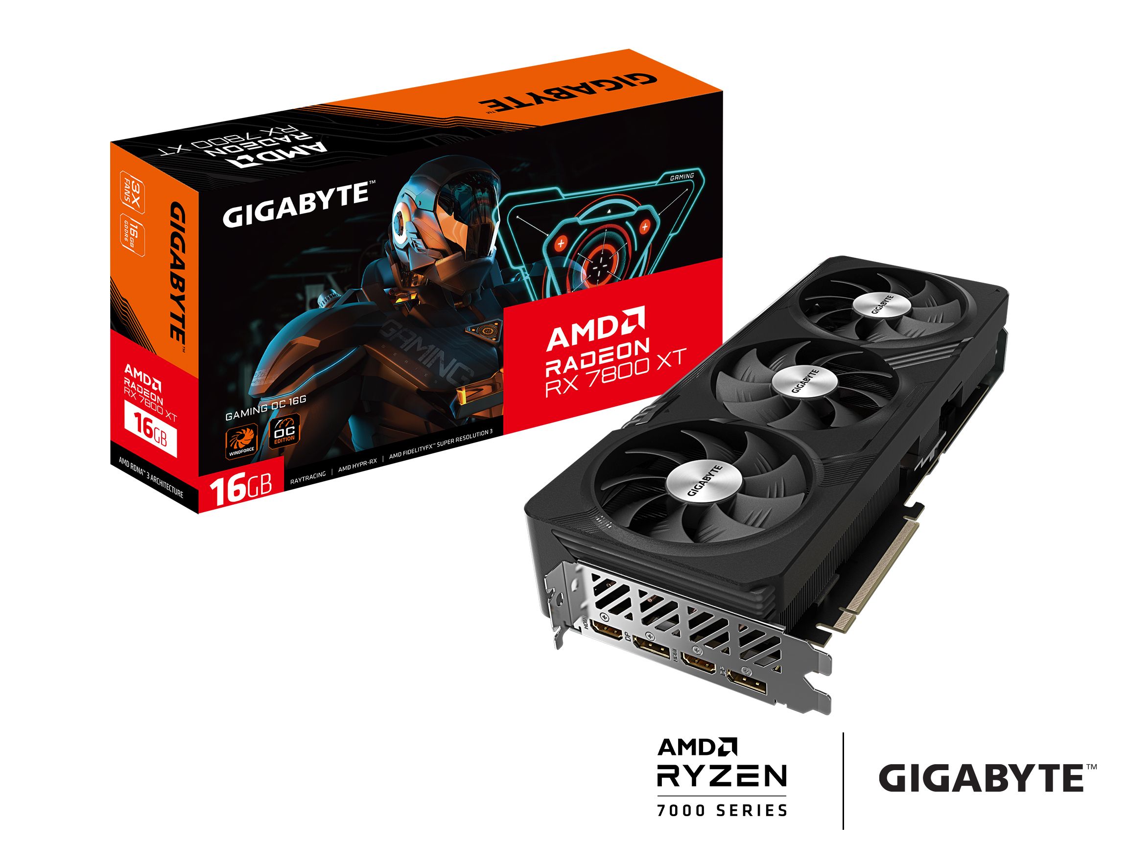 Gigabyte Radeon RX 7800 XT Gaming OC 16G GPU