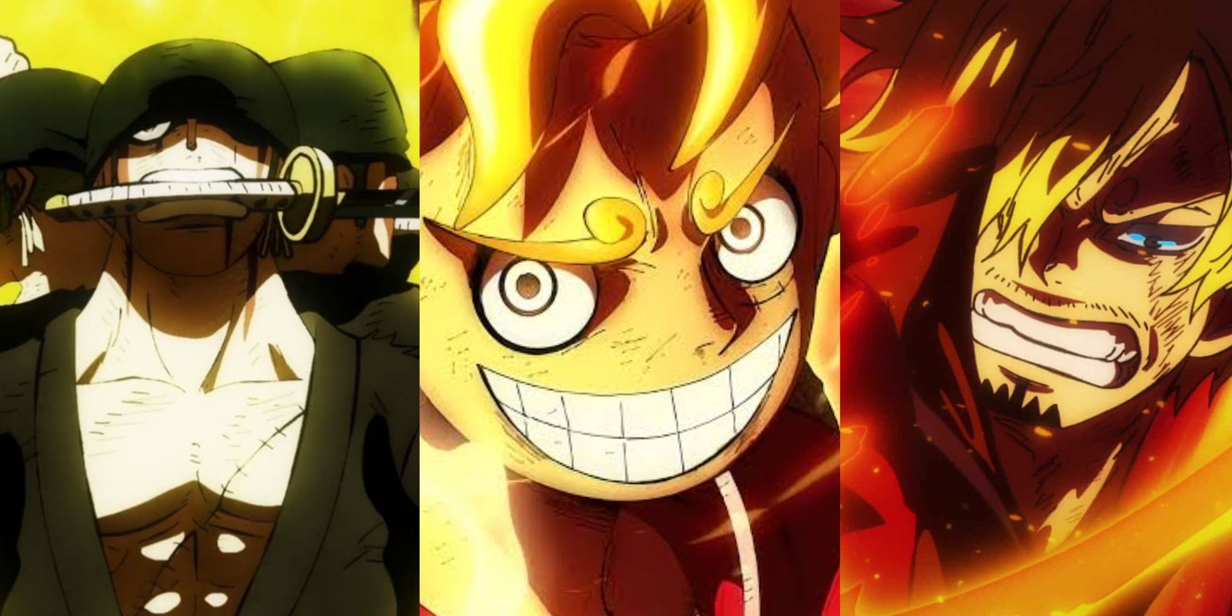 Featured Best Transformations One Piece Luffy Zoro Sanji